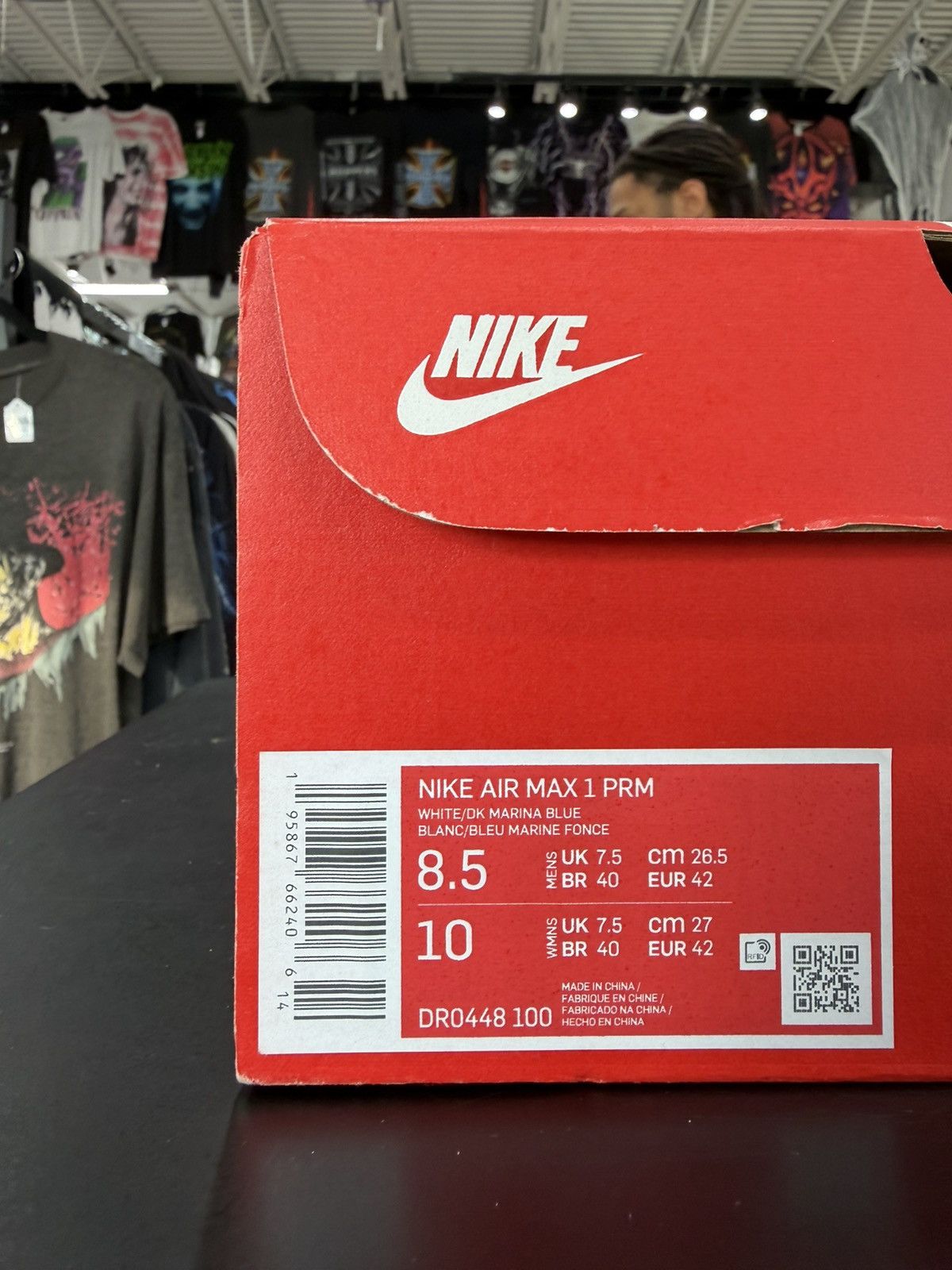 Nike Nike Air Max 1 Premium Blueprint Size 8.5 (2022) Size US 8 / EU 41 - 12 Thumbnail