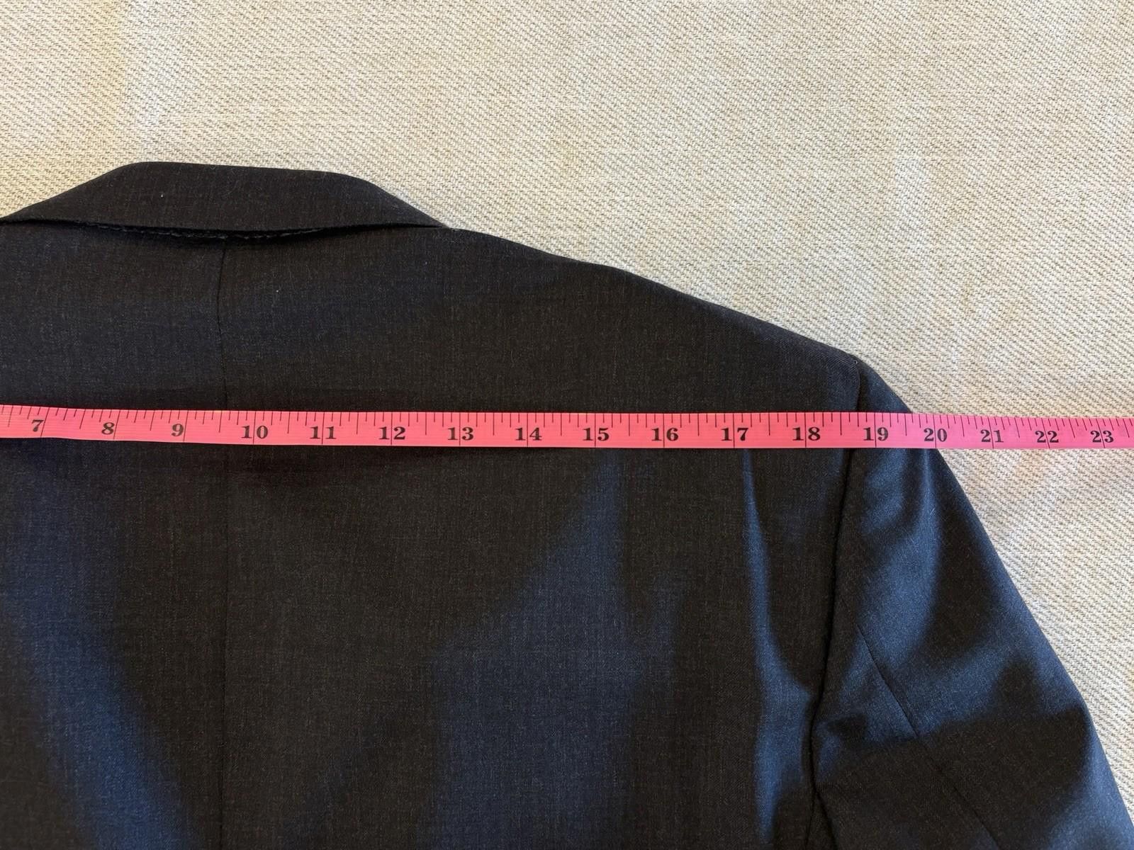 Brooks Brothers Brooks Brothers 1818 Blazer Jacket 42S Regent Charcoal Togna Size 42S - 5 Thumbnail