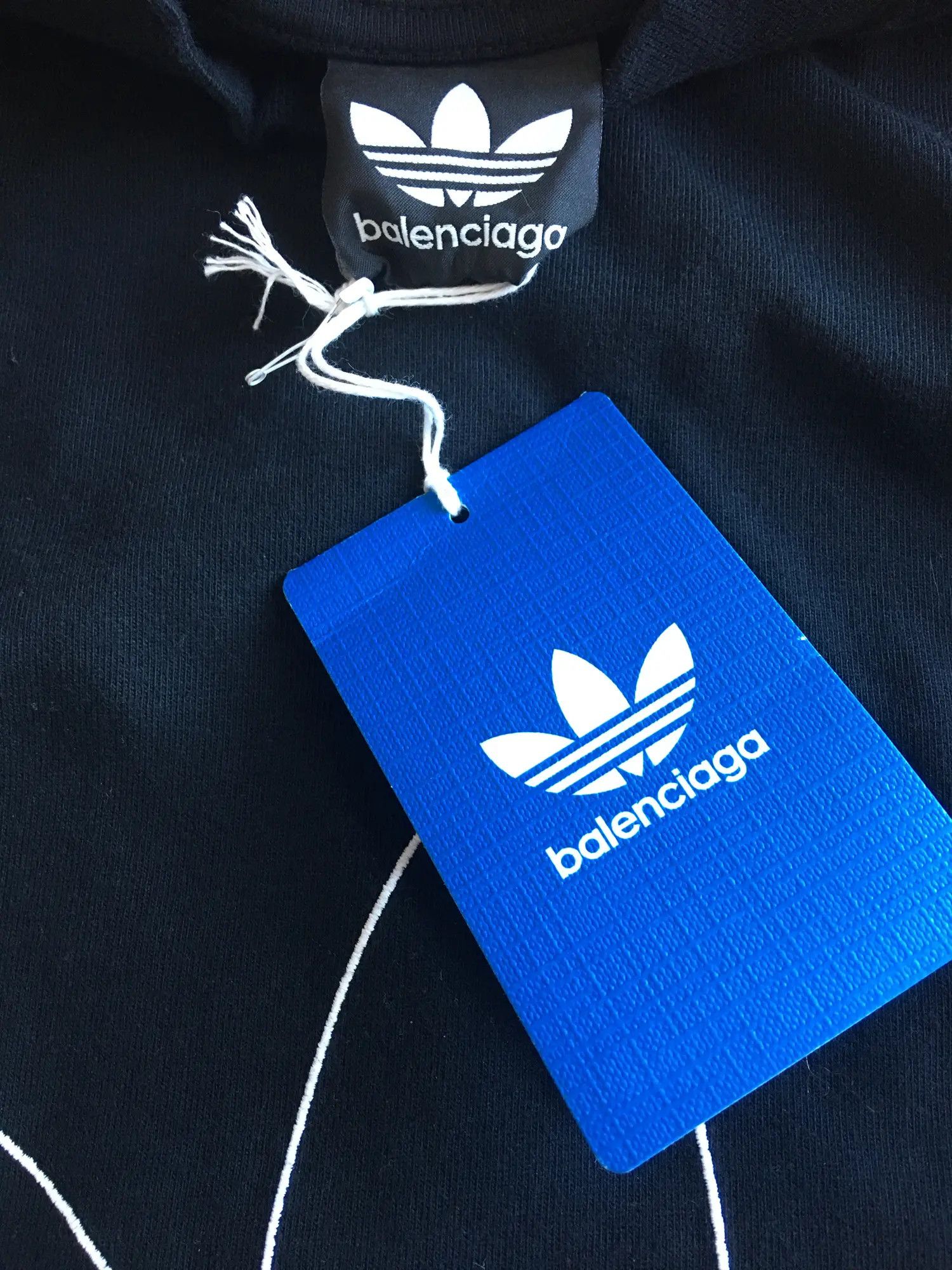Adidas × Balenciaga T-shirt Logo Print Size US M / EU 48-50 / 2 - 3 Thumbnail