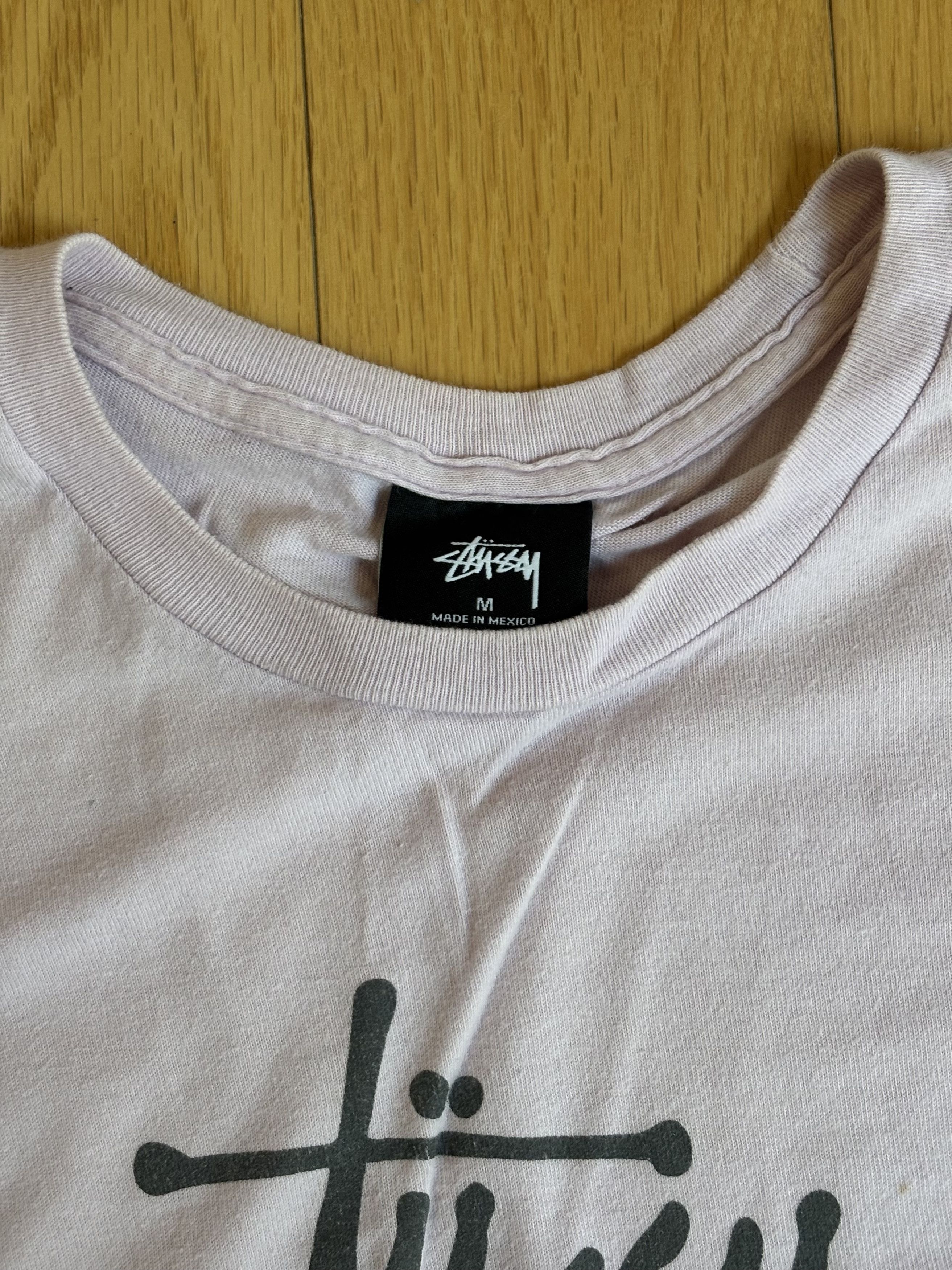 Stussy Stussy Pale Pink T Shirt M Size US M / EU 48-50 / 2 - 2 Thumbnail