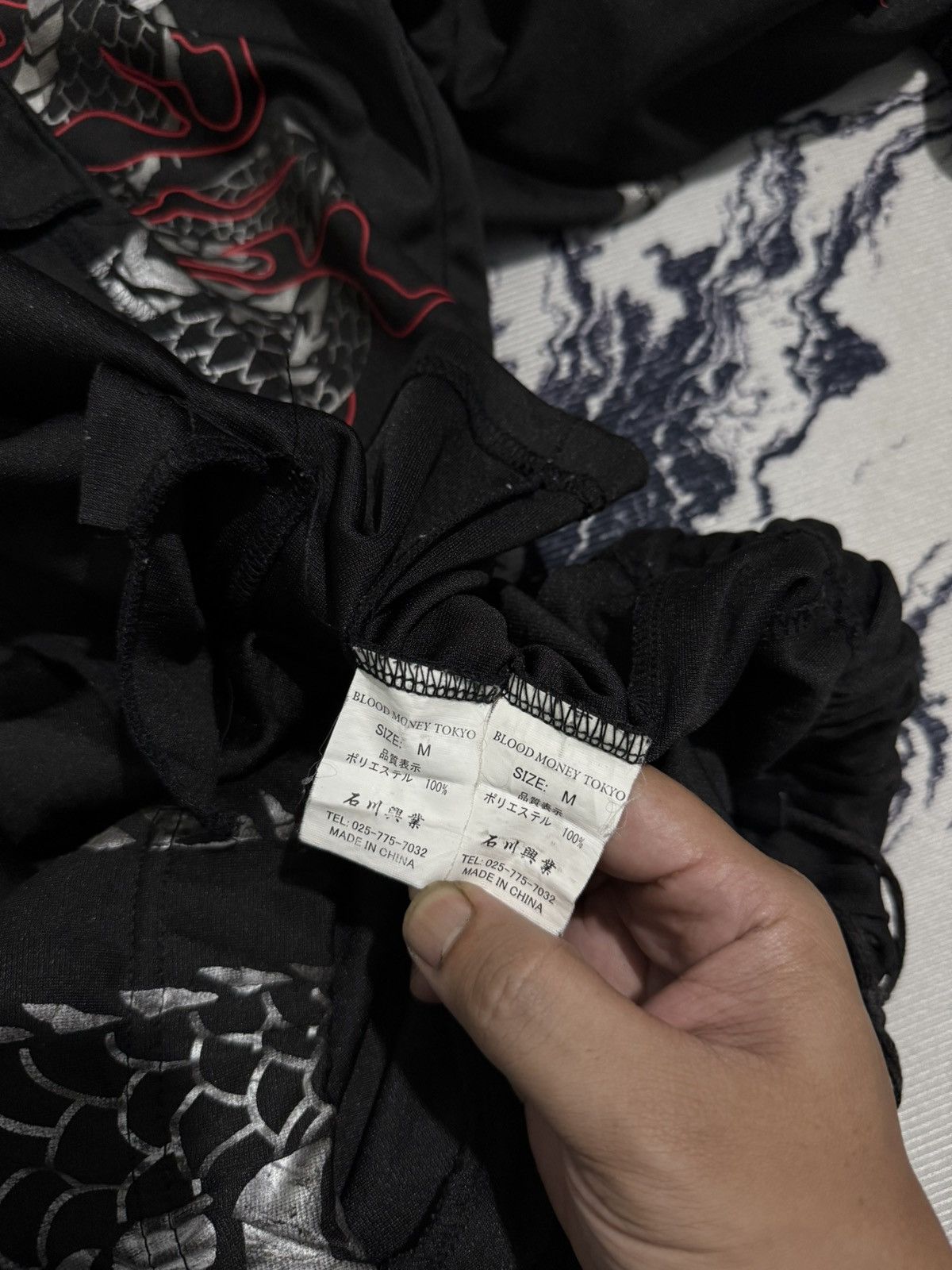 Japanese Brand Vintage blood money tokyo tracktop & trackpants Size US M / EU 48-50 / 2 - 22 Thumbnail