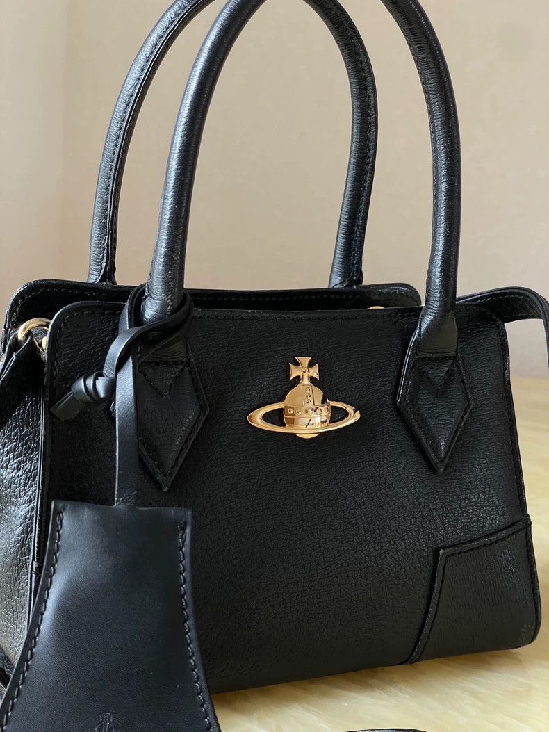 Vivienne Westwood Vivienne Westwood size os Black gold handbag Size ONE SIZE - 5 Thumbnail