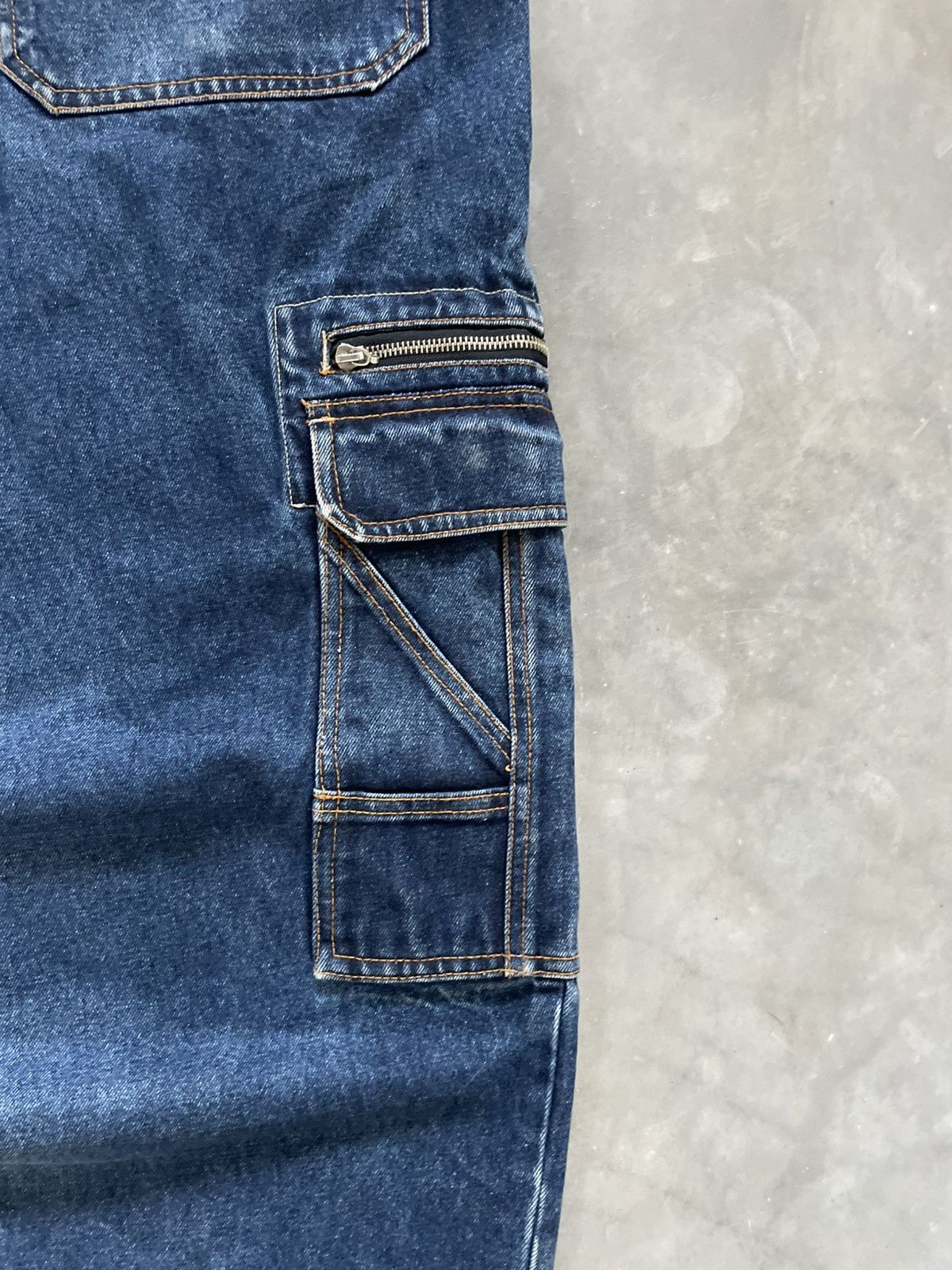 Other Vintage Y2k Johnny Blaze Baggy Cargo Carpenter Jeans Pant Size US 39 - 11 Thumbnail