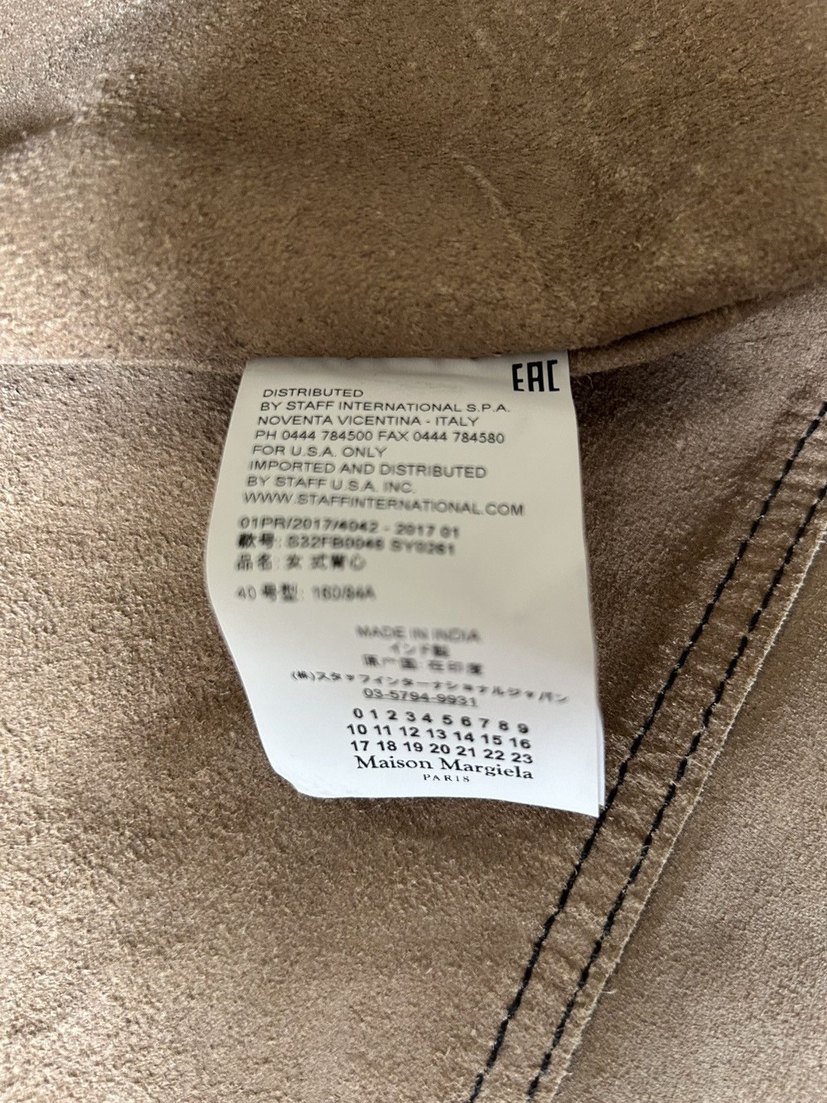MM6 MM6 Maison Martin Margiela Painted Leather Vest Size US L / EU 52-54 / 3 - 5 Thumbnail