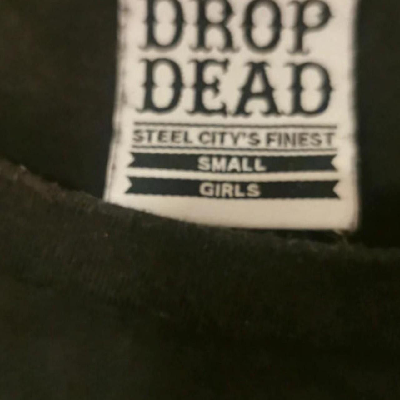 Drop Dead Clothing Drop Dead - Slayer South of Heaven Ladies Small T shirt rips Size S / US 4 / IT 40 - 3 Thumbnail