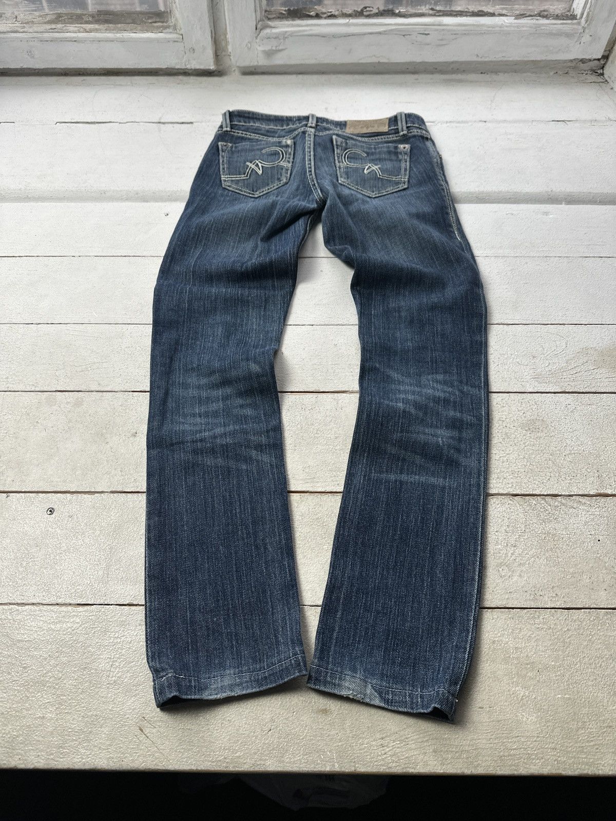 Christian Audigier 🚨 OPIUM ED HARDY CHRISTIAN AUDIGER C BAR A CA BIG LOGO JEANS Size 25" / US 0 / IT 36 - 1 Thumbnail