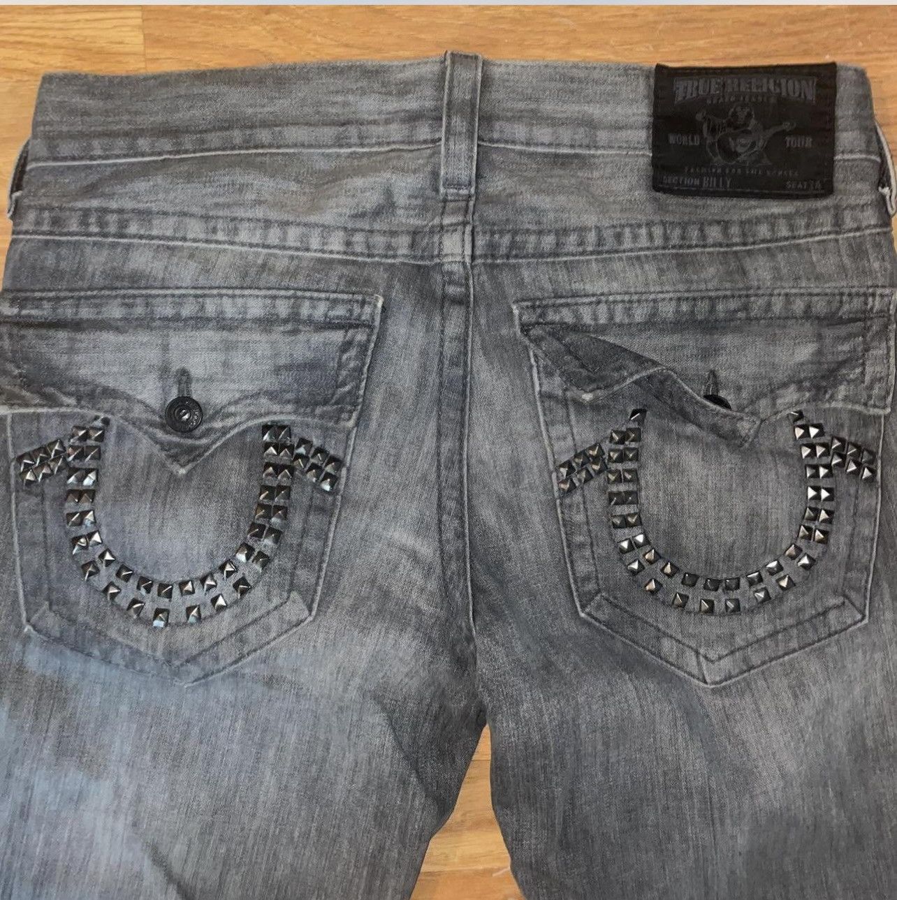 True Religion True Religion Studded denim Size US 33 - 2 Thumbnail