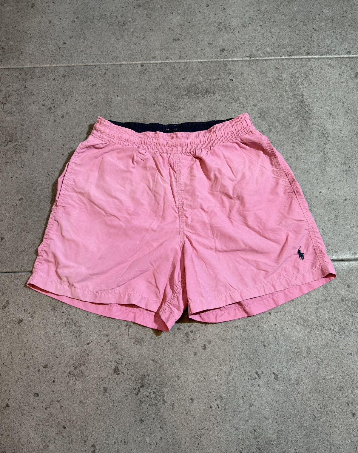 Polo Ralph Lauren × Vintage Vintage 90s Polo Ralph Lauren Swimming Shorts cropped soccer Size US 30 / EU 46 - 1 Thumbnail