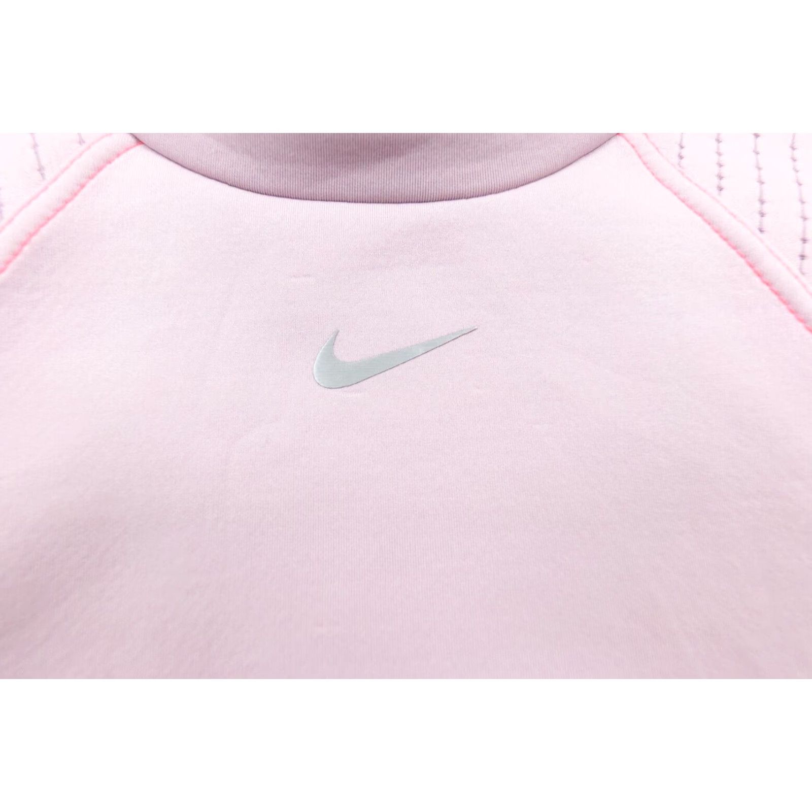Nike Nike Pro Womens Small Crewneck Pullover Sweatshirt Pink Activewear Casual Breathable Ladies Size S / US 4 / IT 40 - 3 Thumbnail