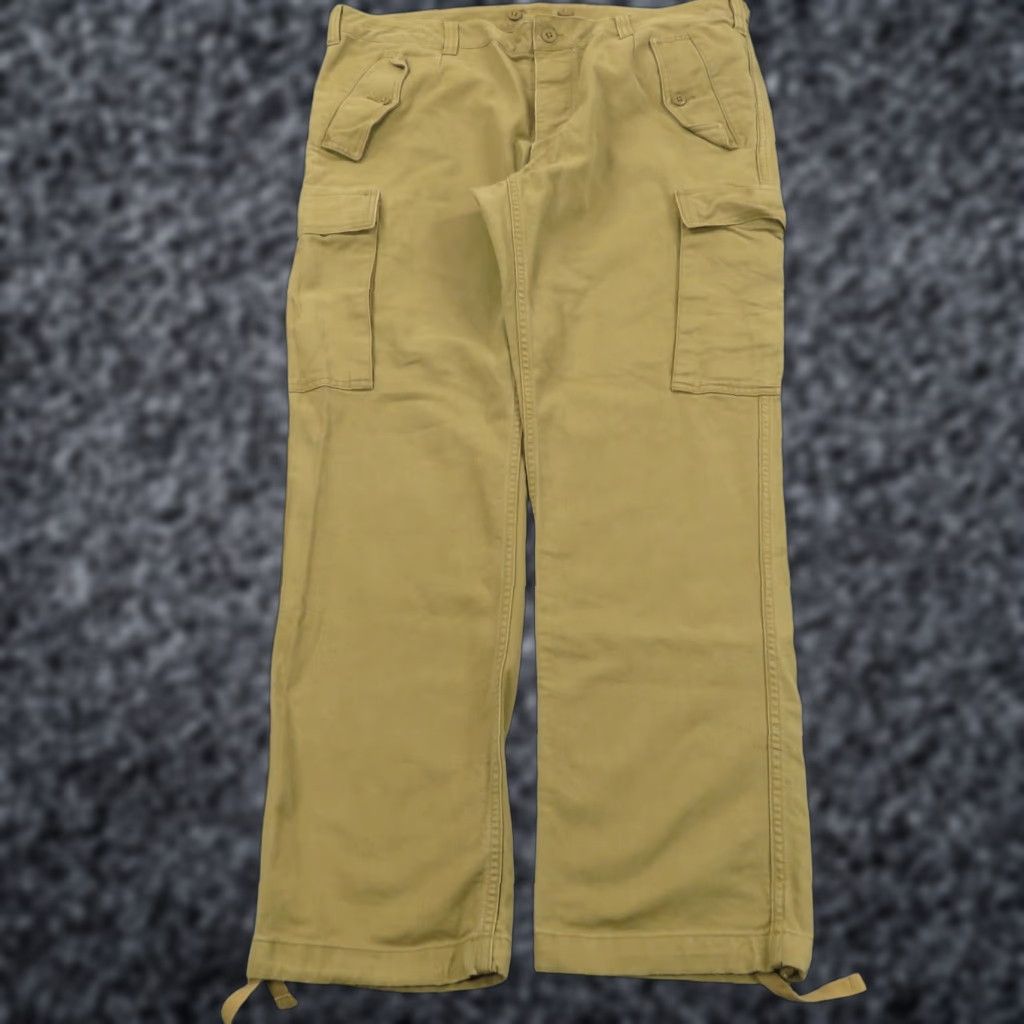 Polo Ralph Lauren Polo Ralph Lauren Pants Mens 40x32 Cargo Straight Military Field Trousers Tabs Size US L / EU 52-54 / 3 - 1 Thumbnail
