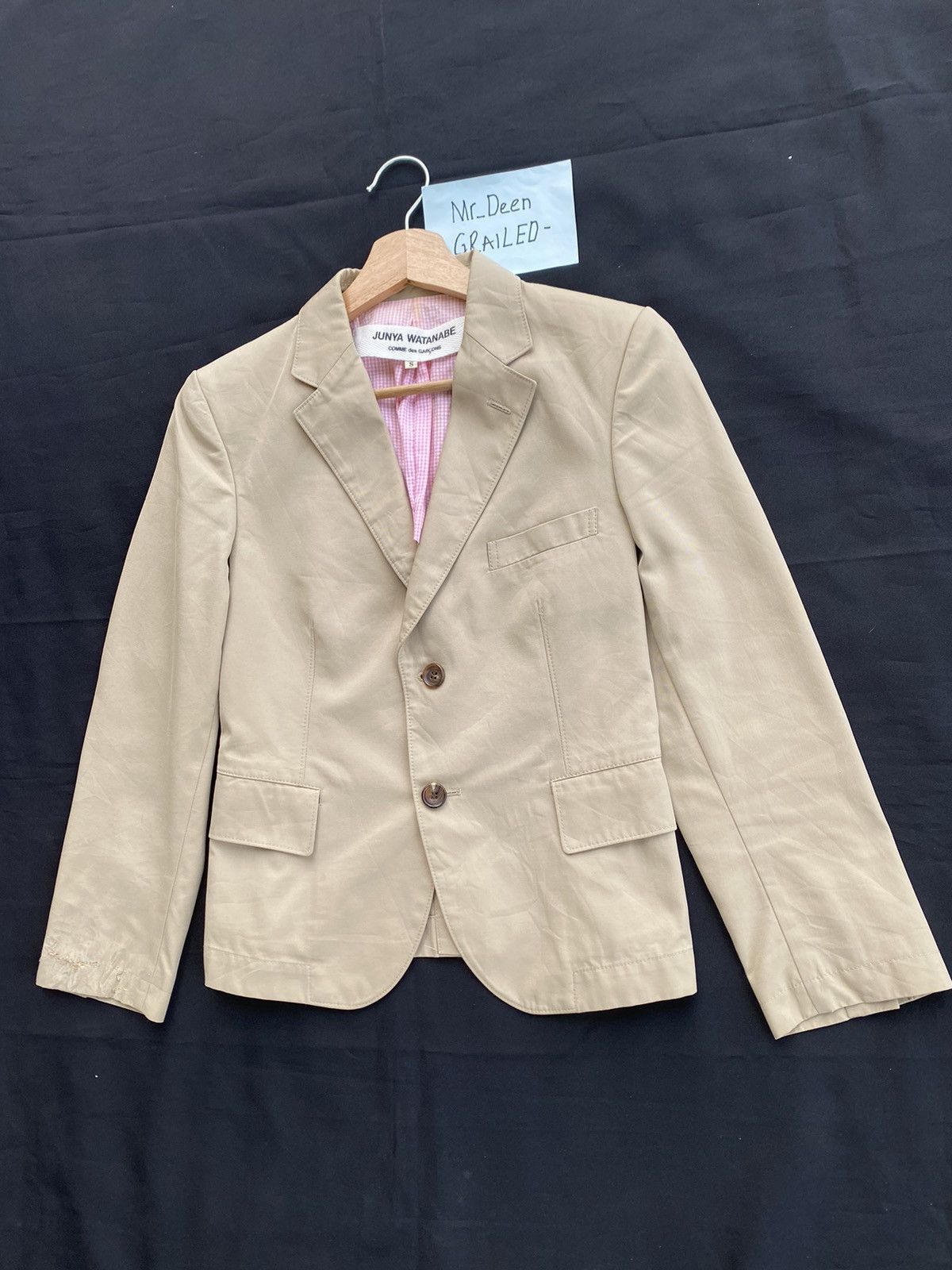 Comme des Garcons Rare Vintage Junya Watanabe x CDG Comme Des Garcons Blazer Size S / US 4 / IT 40 - 3 Thumbnail