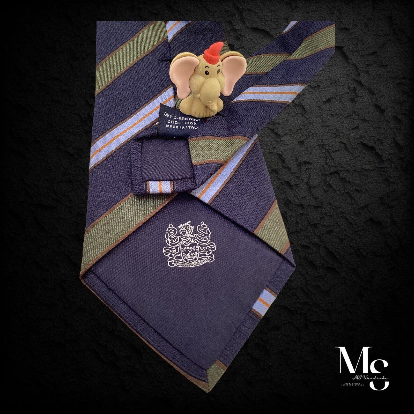 Aquascutum AQUASCUTUM Current Purple Striped Luxury Silk TieMade In Ita Size ONE SIZE - 4 Thumbnail