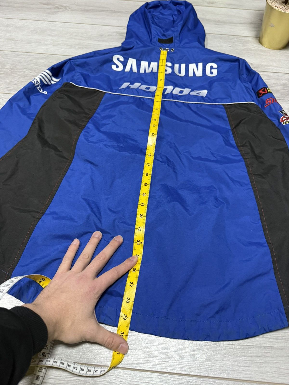 Honda Honda Samsung vintage big logo jacket zip hood Size US M / EU 48-50 / 2 - 14 Thumbnail