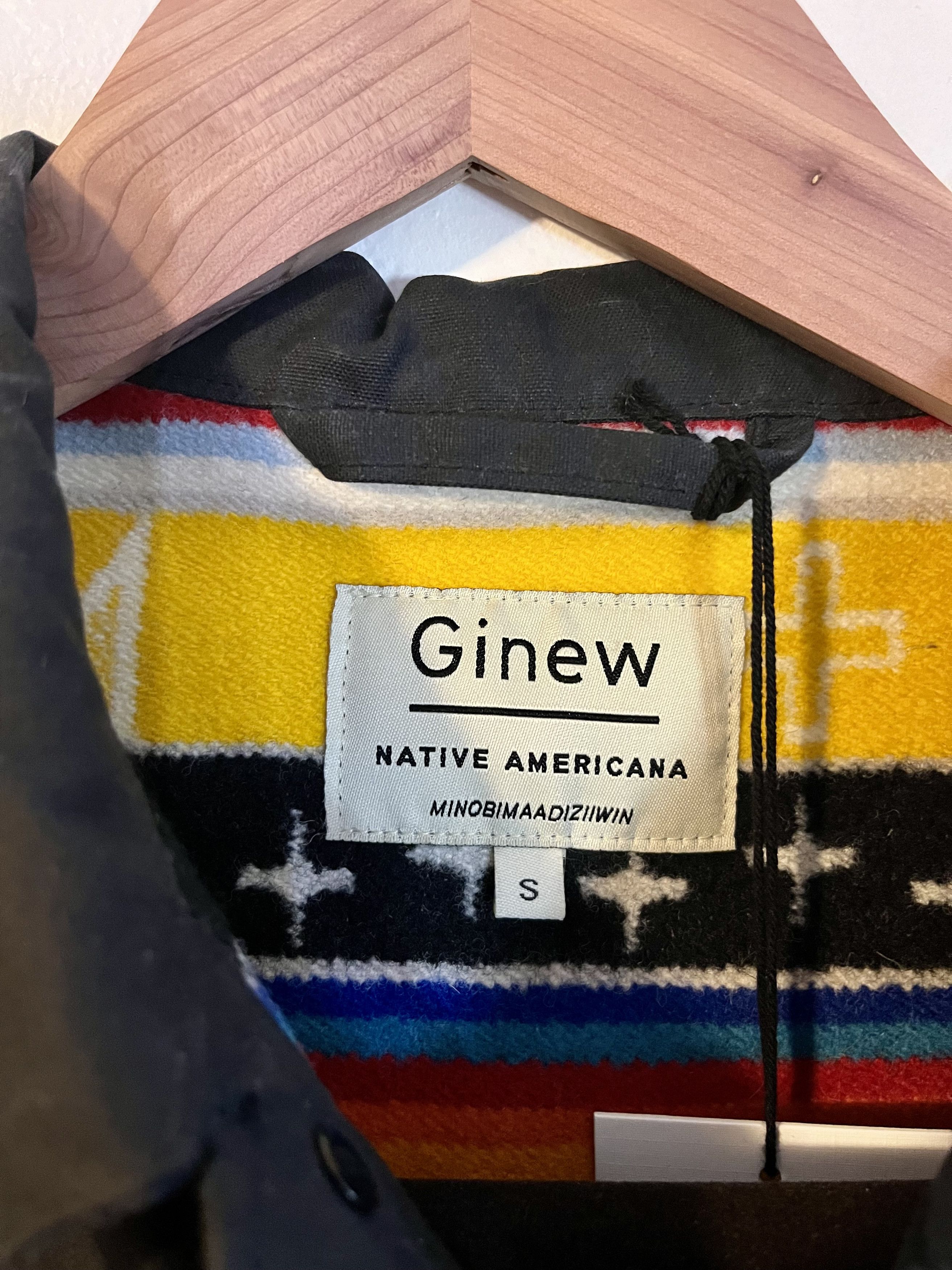 Ginew Ginew NEW USA made - Wool Blanket Lined Denim Jacket Size S / US 4 / IT 40 - 3 Thumbnail