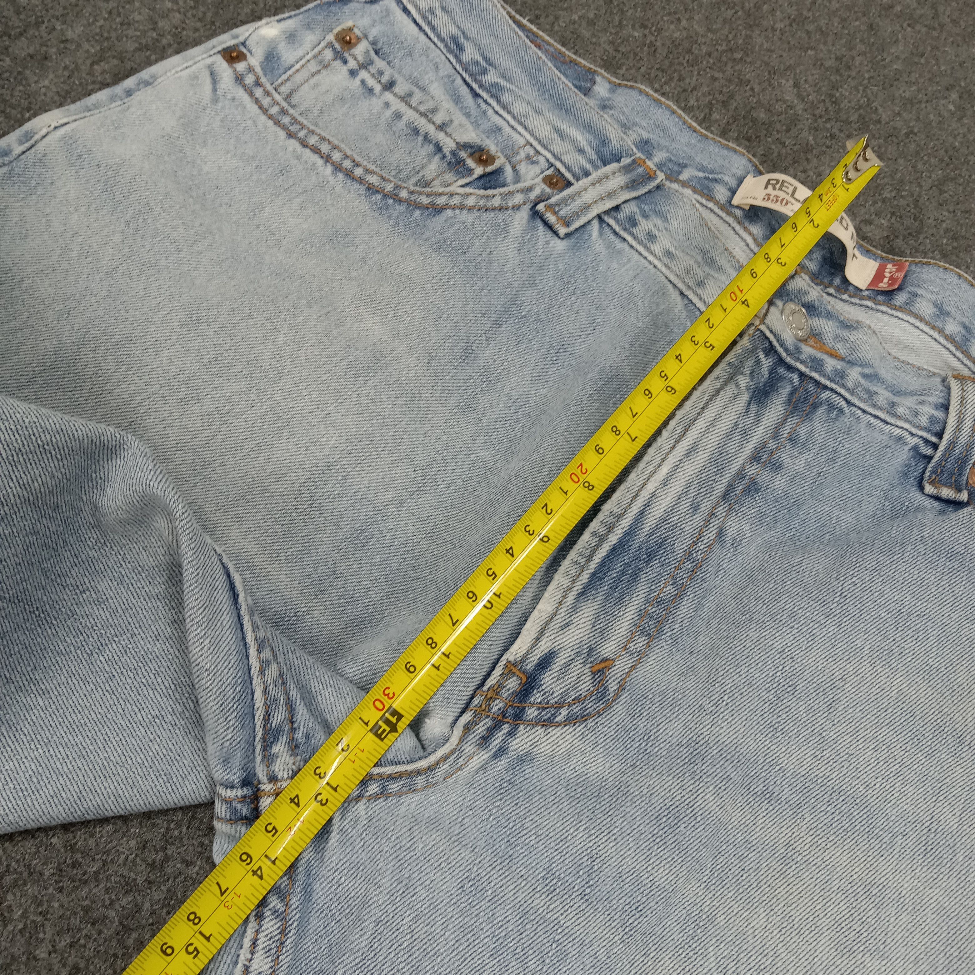 Levi's × Vintage Levi's 550 American Distressed Denim Jeans Size US 35 - 10 Thumbnail