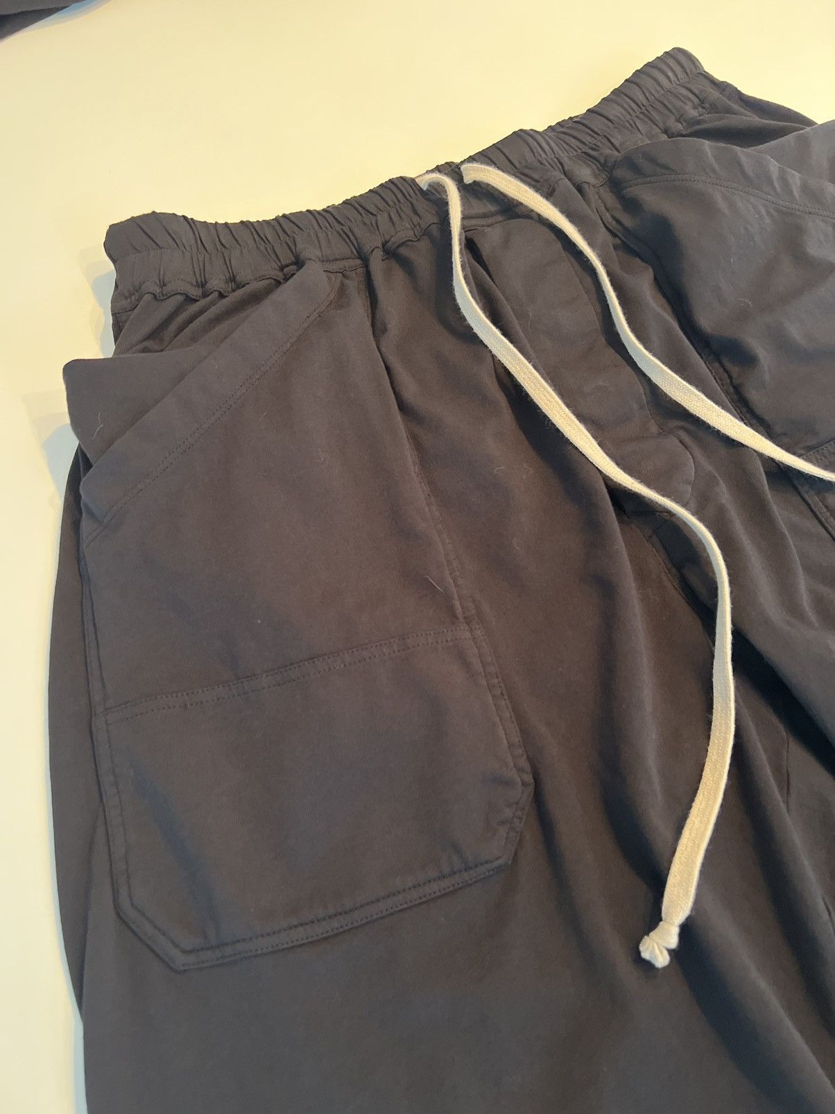 Rick Owens Drkshdw SS20 Drawstring Sweatpants Size US 31 - 2 Thumbnail