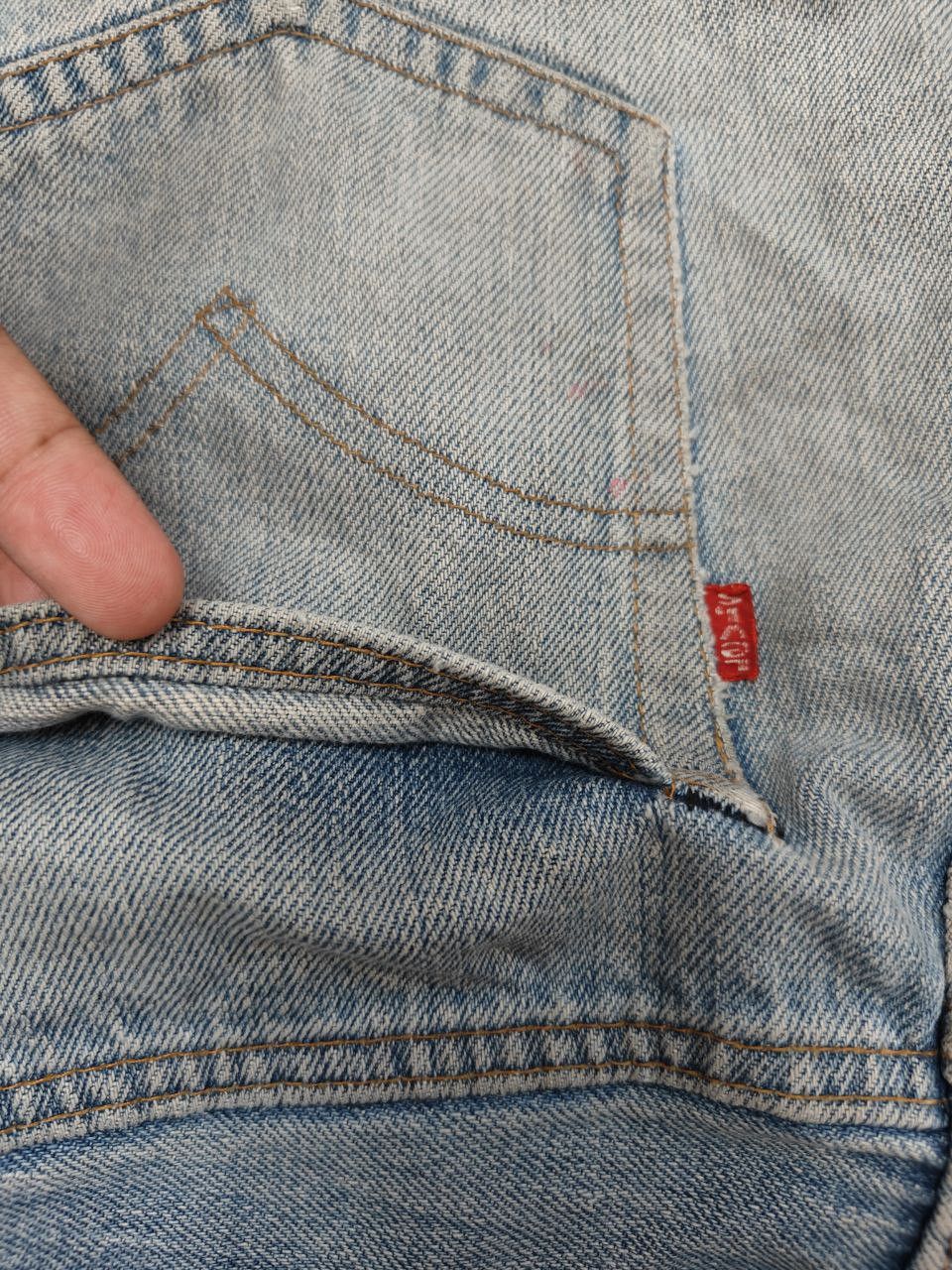 Levi's 60s Vtg Rare Levi's 501 Selvedge , Button no 6 Size US 29 - 13 Thumbnail