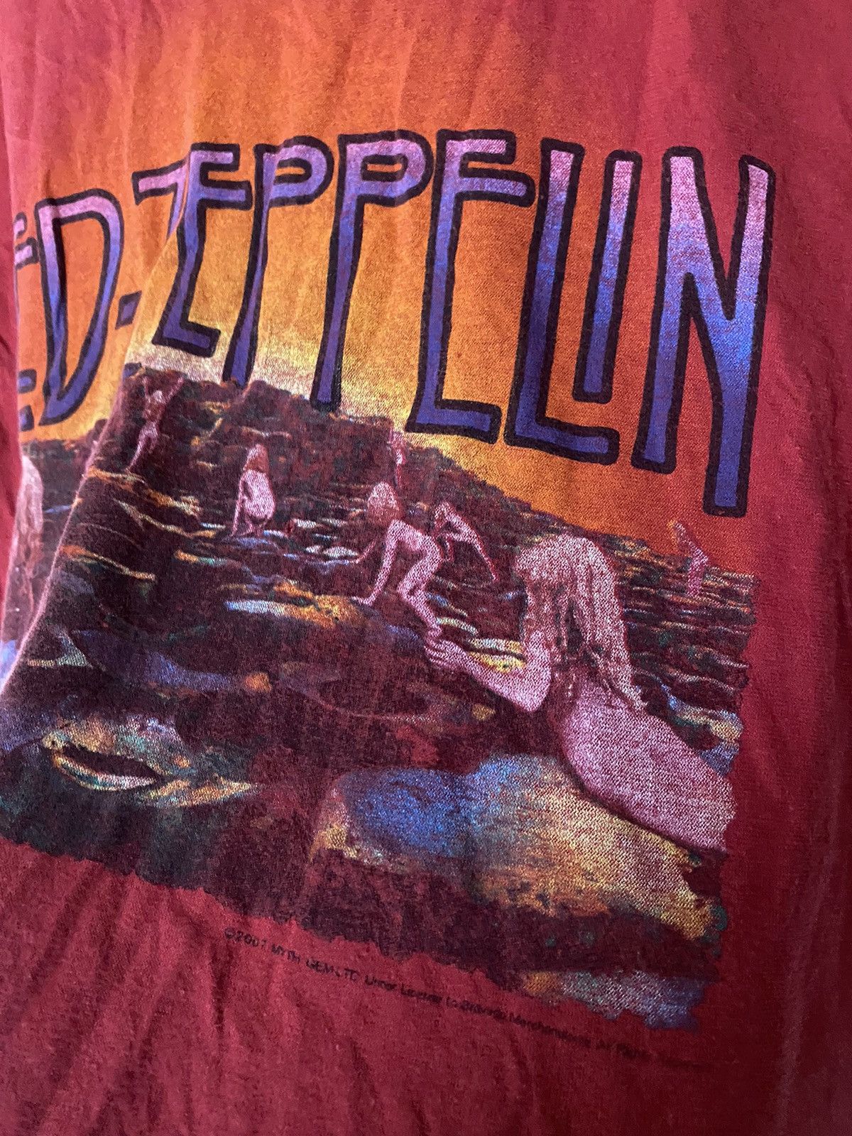 Lad Musician SS07 Jun Men X Lad Zeppelin house of the holly Size US M / EU 48-50 / 2 - 7 Thumbnail
