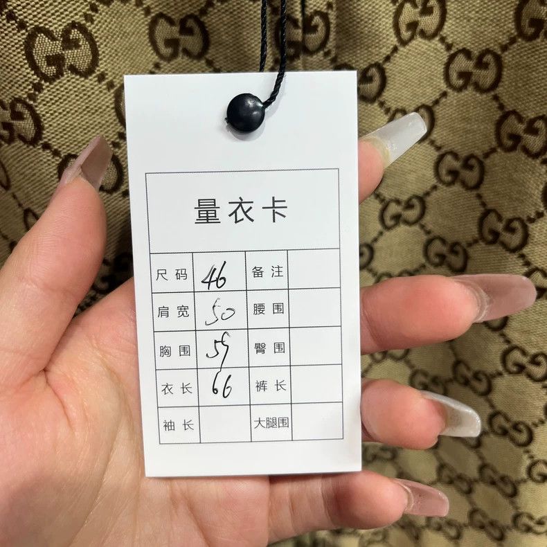 Gucci Gucci The latest beige logo full print double-sided long-sl Size US S / EU 44-46 / 1 - 3 Thumbnail