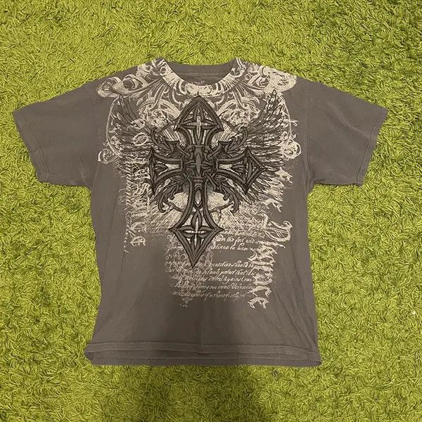 VIBE #12 Y2K T-Shirt Vintage Back Wing Graphic Size US M / EU 48-50 / 2 - 7 Thumbnail