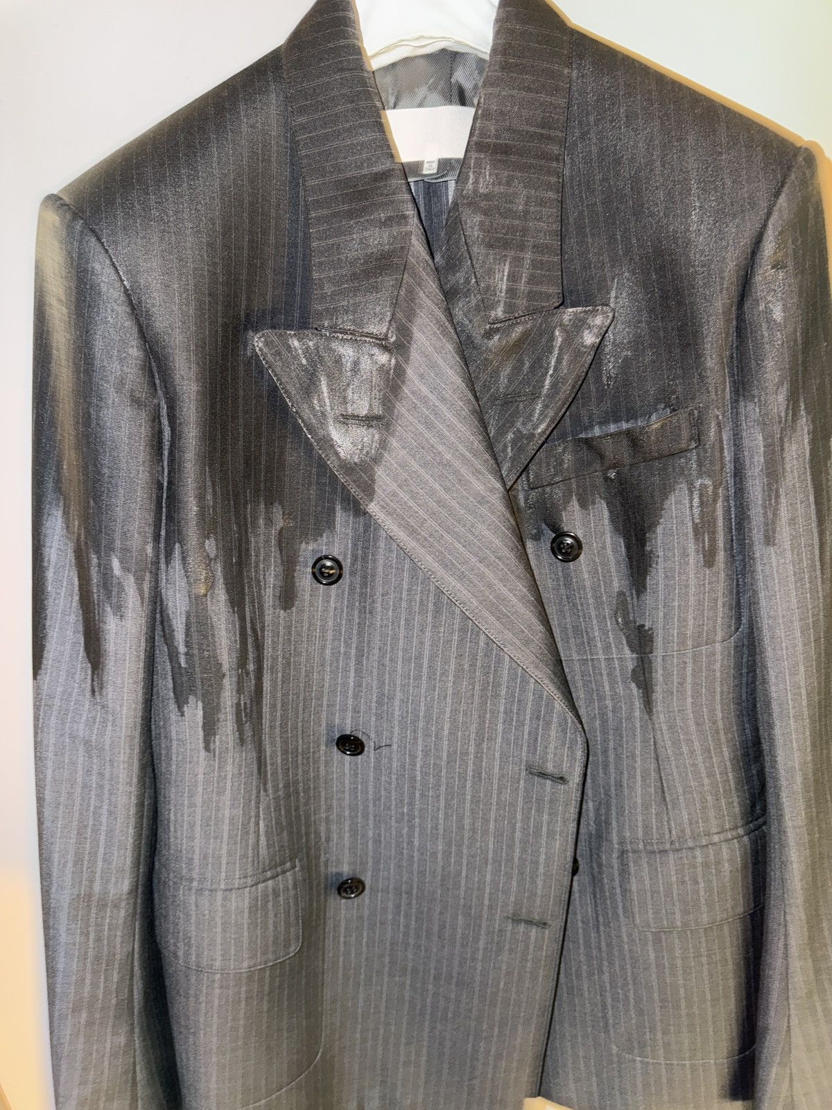 Maison Margiela Maison Margiela Artisanal Blazer Size 48R - 6 Thumbnail