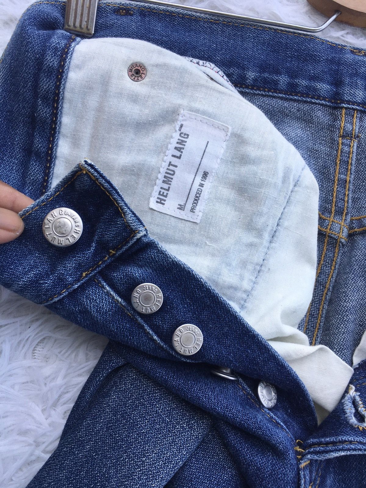 Helmut Lang Rare Vintage Helmut Lang Produced 1996 Straight Cut Denim Size US 30 / EU 46 - 11 Thumbnail