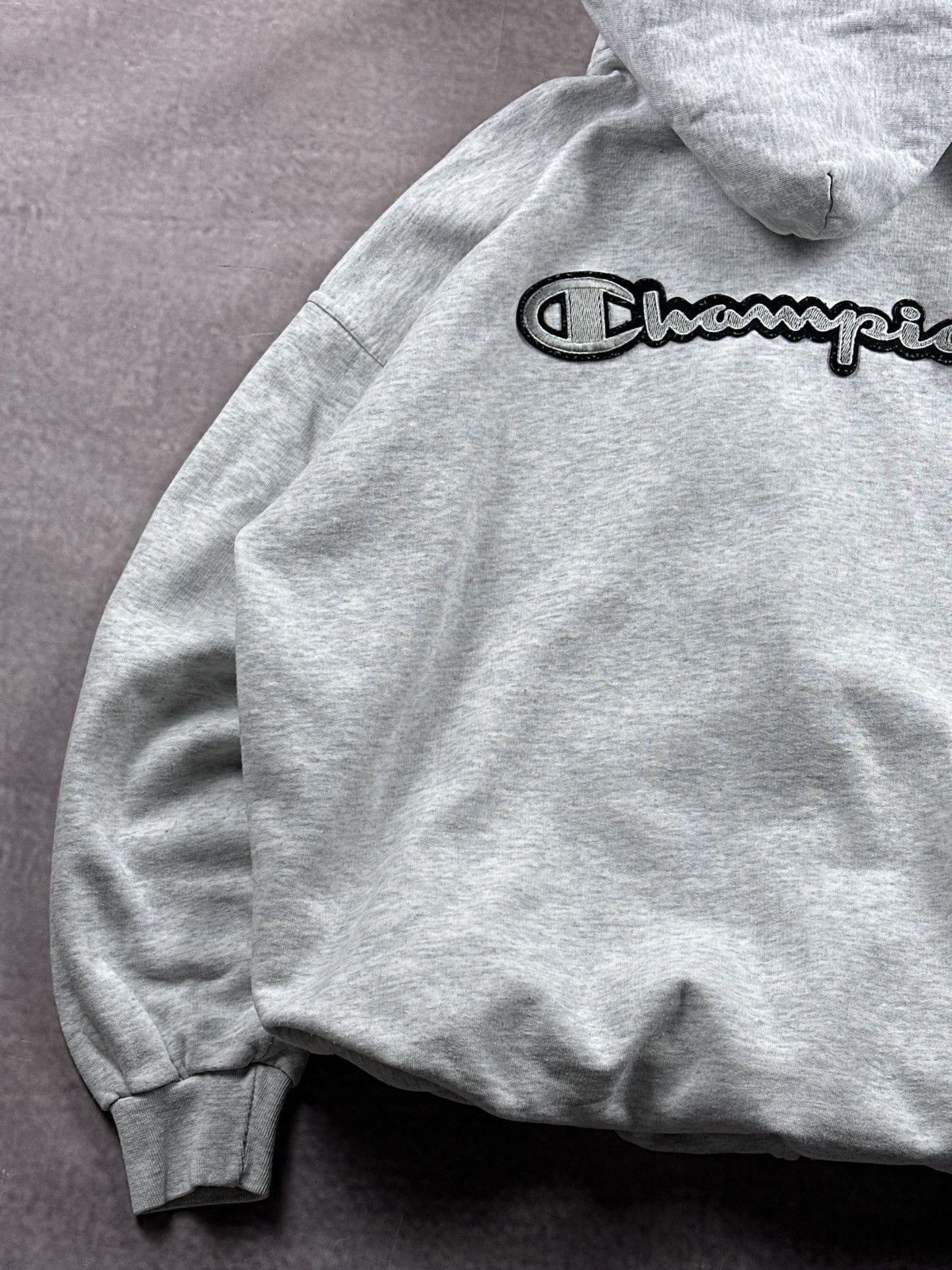 Champion Vintage 90 Champion Big Logo Oversized Zip Hoodie Size US XL / EU 56 / 4 - 10 Thumbnail