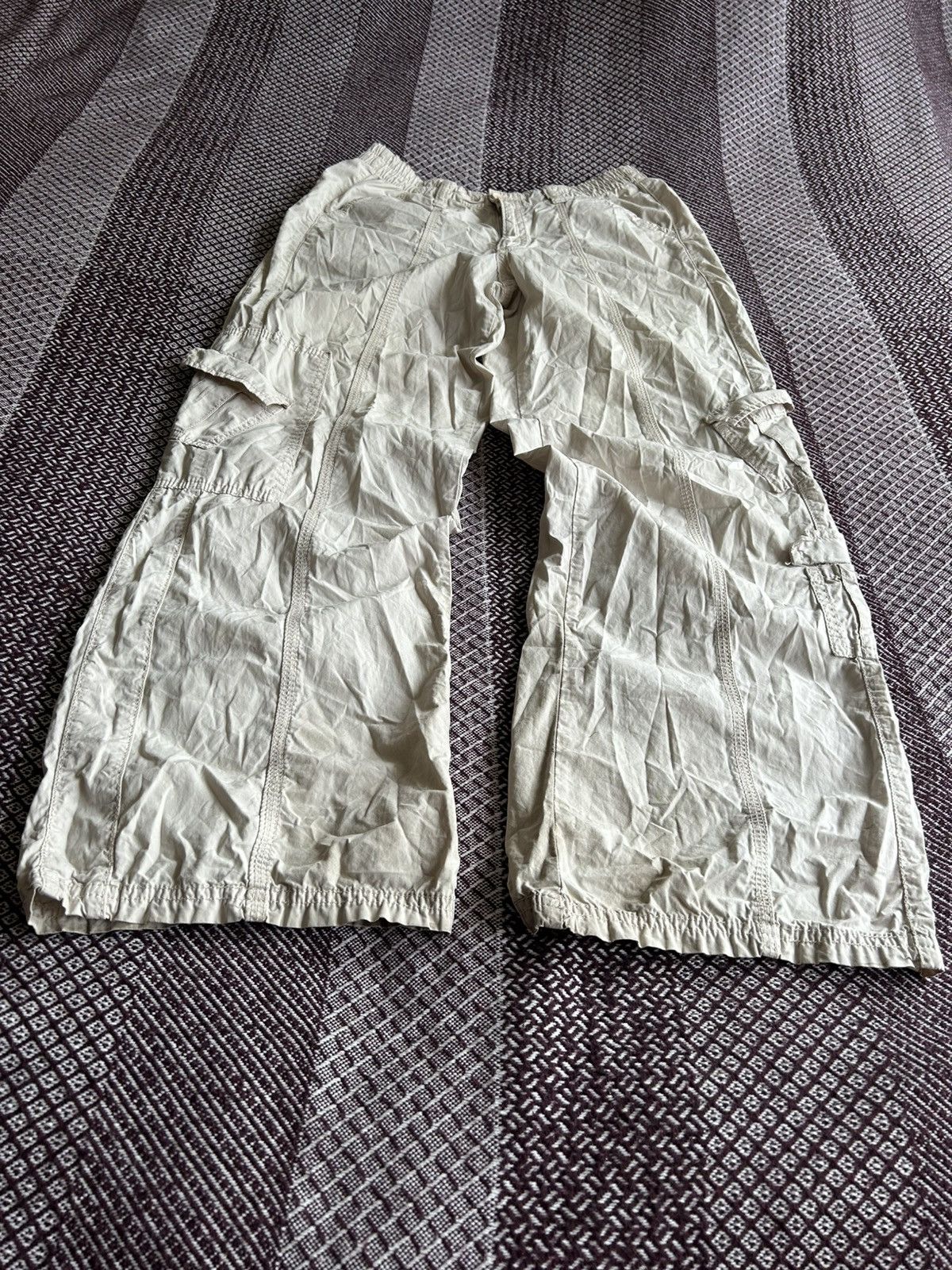 Bdg × Japanese Brand BDG Y2K Cargo Pants Unisex Baggy Fit Multipocket Size S Size 25" / US 0 / IT 36 - 3 Thumbnail
