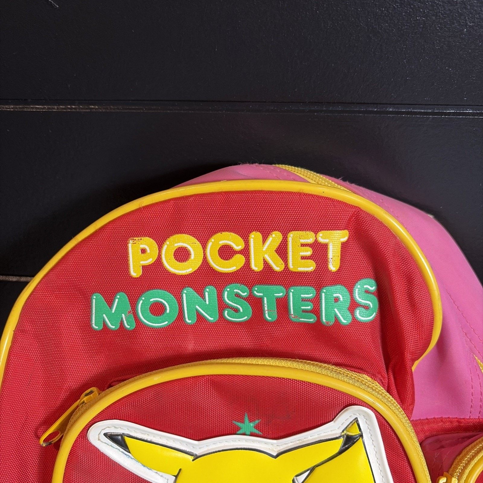 Pokemon Vintage Pocket Monster Pikachu Backpack Pokemon Grail Size ONE SIZE - 6 Thumbnail