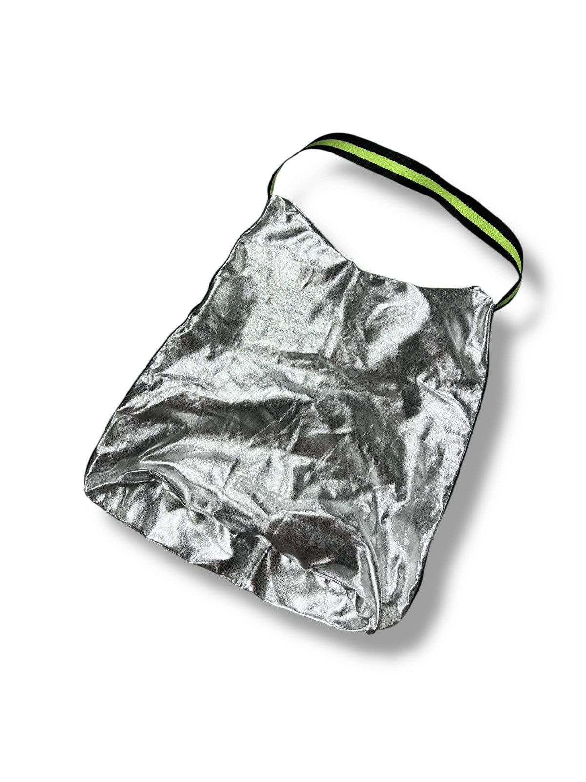 BREE BREE Mercedes Benz Silver Metallic Shopper Bag Size ONE SIZE - 6 Thumbnail
