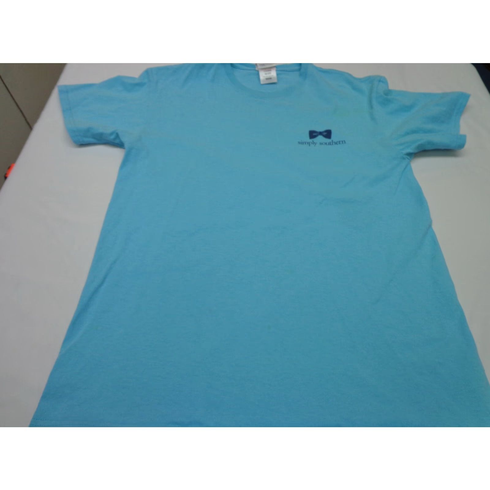Vintage Simply Southern T Shirt Blue Make 'Merica Preppy Again Women's M Size M / US 6-8 / IT 42-44 - 3 Thumbnail