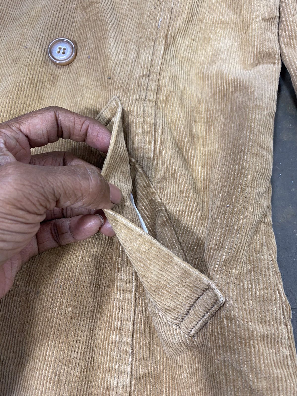 Oshkosh × Vintage A13 Oshkosh Classic Double Breasted Curduroy Jacket Size US M / EU 48-50 / 2 - 8 Thumbnail