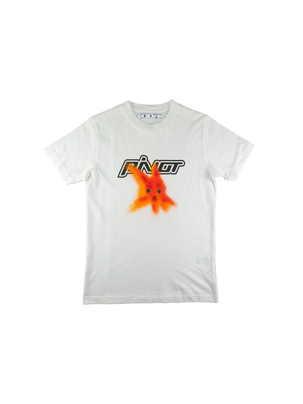 Off-White Pivot Fish White T Shirt