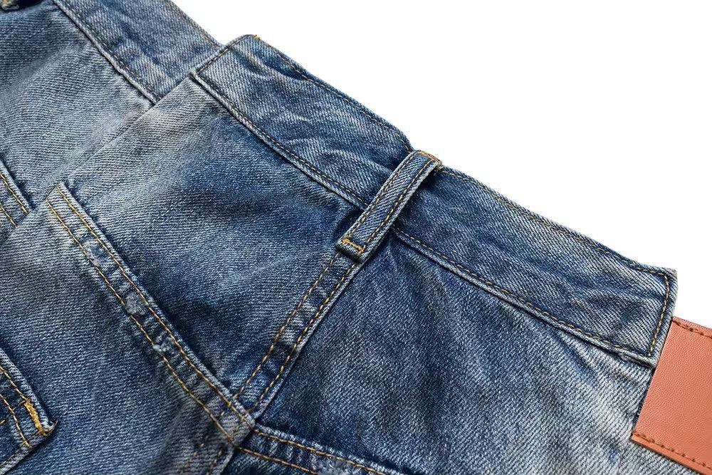 Other Washed Dirty High Street Ripped Distressed Baggy Jeans Size US 32 / EU 48 - 7 Thumbnail