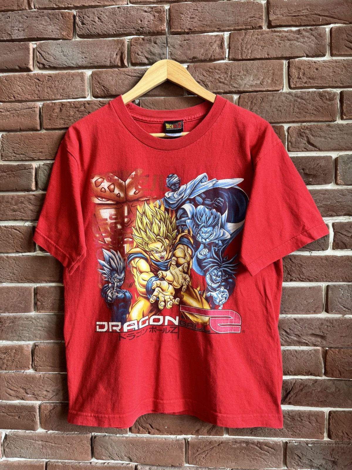Anime × Vintage Rare Vintage 2001 Dragon Ball Z Manga Anime T-shirt Red M Size US M / EU 48-50 / 2 - 1 Thumbnail