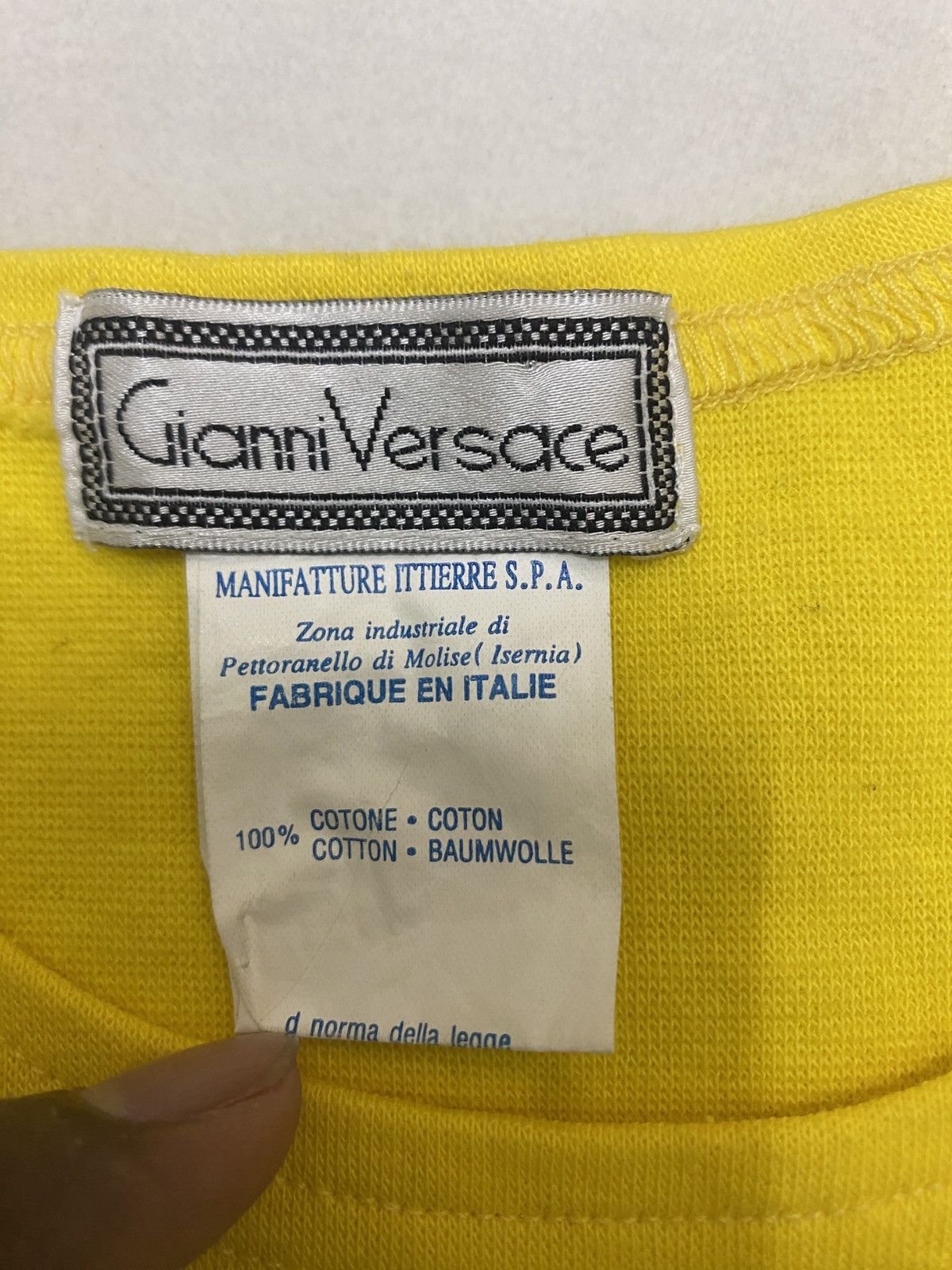 Versace × Versace Jeans Couture Vintage 90s combo sale Gianni Versace medusa logo shirt Size ONE SIZE - 4 Thumbnail