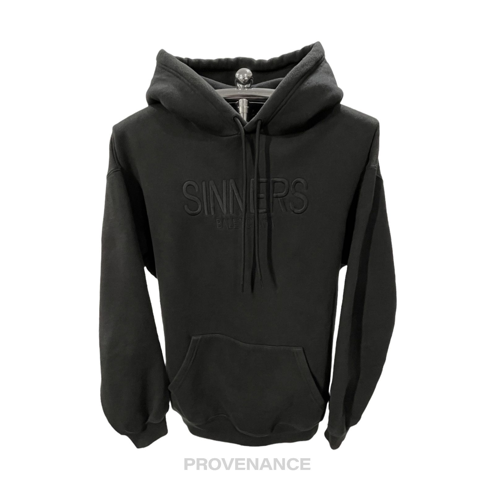 BALENCIAGA Sinners フーディ ブラック Balenciaga Sinners Hoodie | Grailed