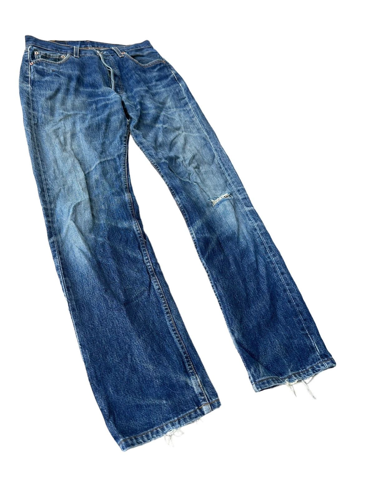 Levi's Levi’s 501 rop button 553 distressed denim jeans Size US 28 / EU 44 - 5 Thumbnail