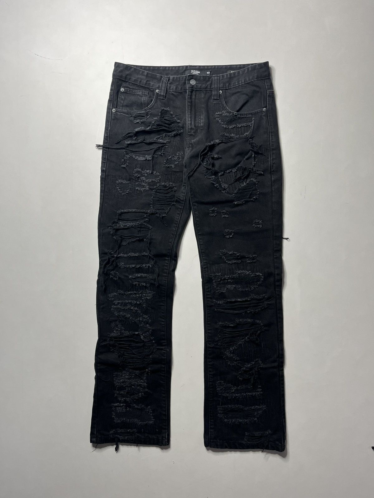 Jaded London Destroyed bootcuf fit jeans