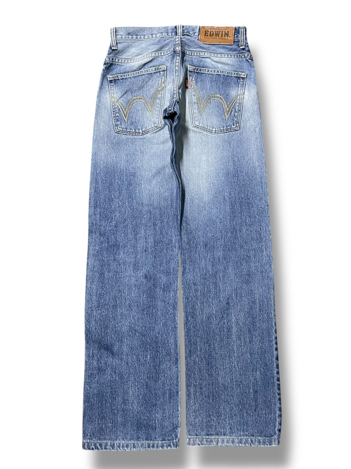 Edwin Vintage Edwin 404 Exclusive Japan - Faded Wash Jeans Size US 31 - 3 Thumbnail