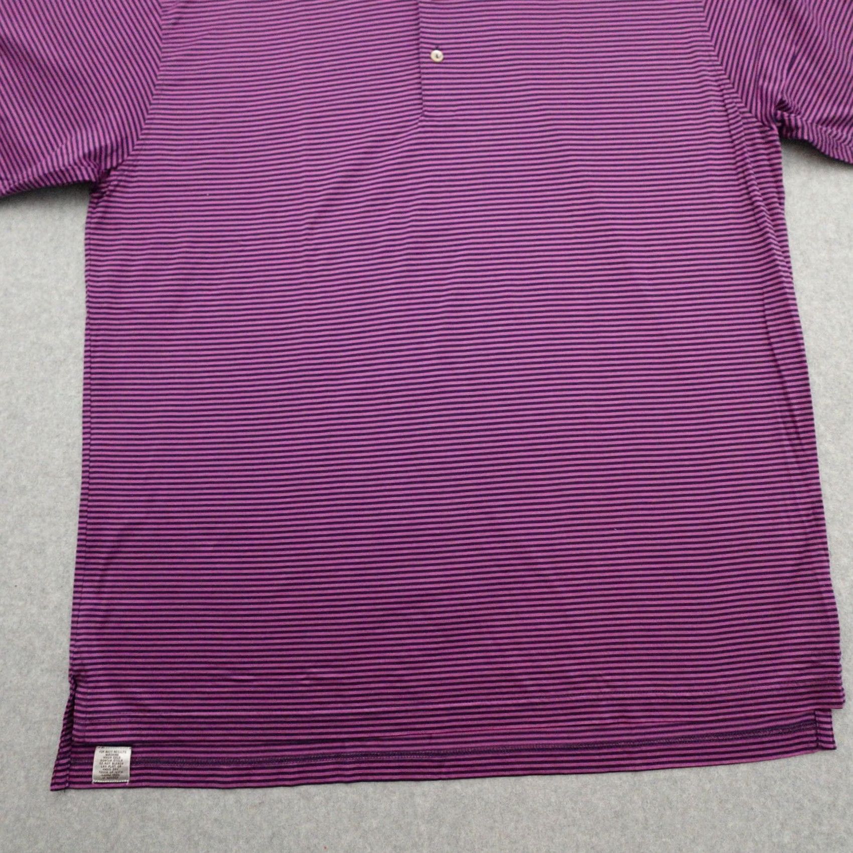 Peter Millar Peter Millar Polo Shirt Mens XL Golf Purple Plum Stripe Bel Air CC 32x25 Size US XL / EU 56 / 4 - 7 Thumbnail
