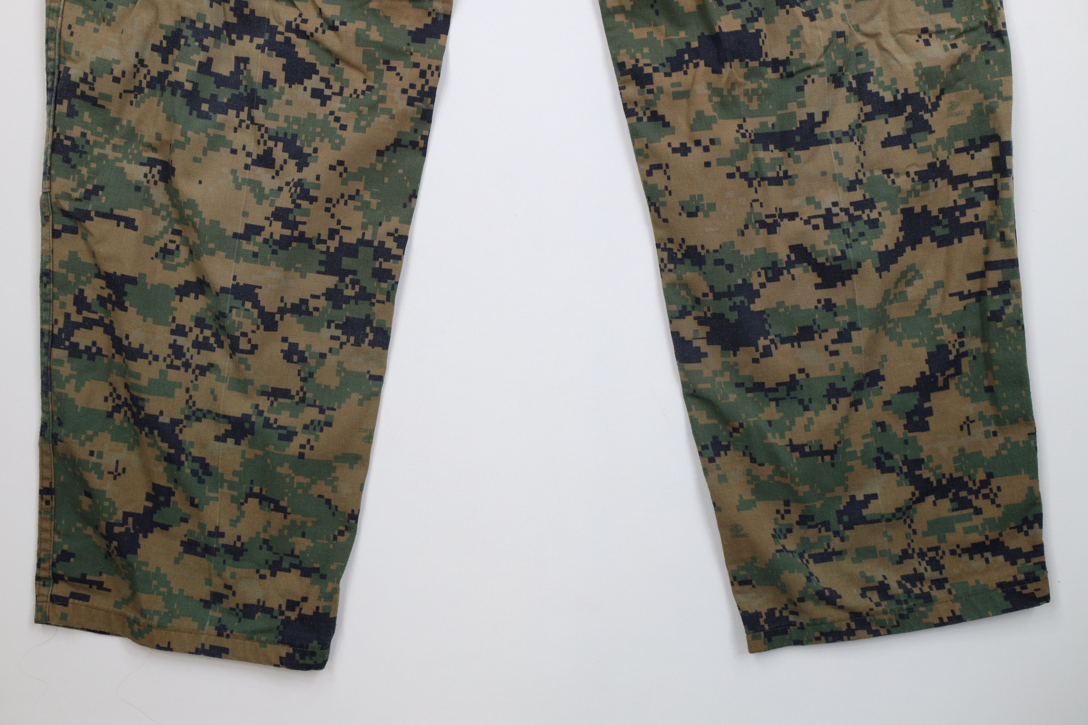 Vintage Vintage Y2K 2001 USGI USMC Marpat Camouflage Cargo Pants USA Size US 34 / EU 50 - 15 Thumbnail