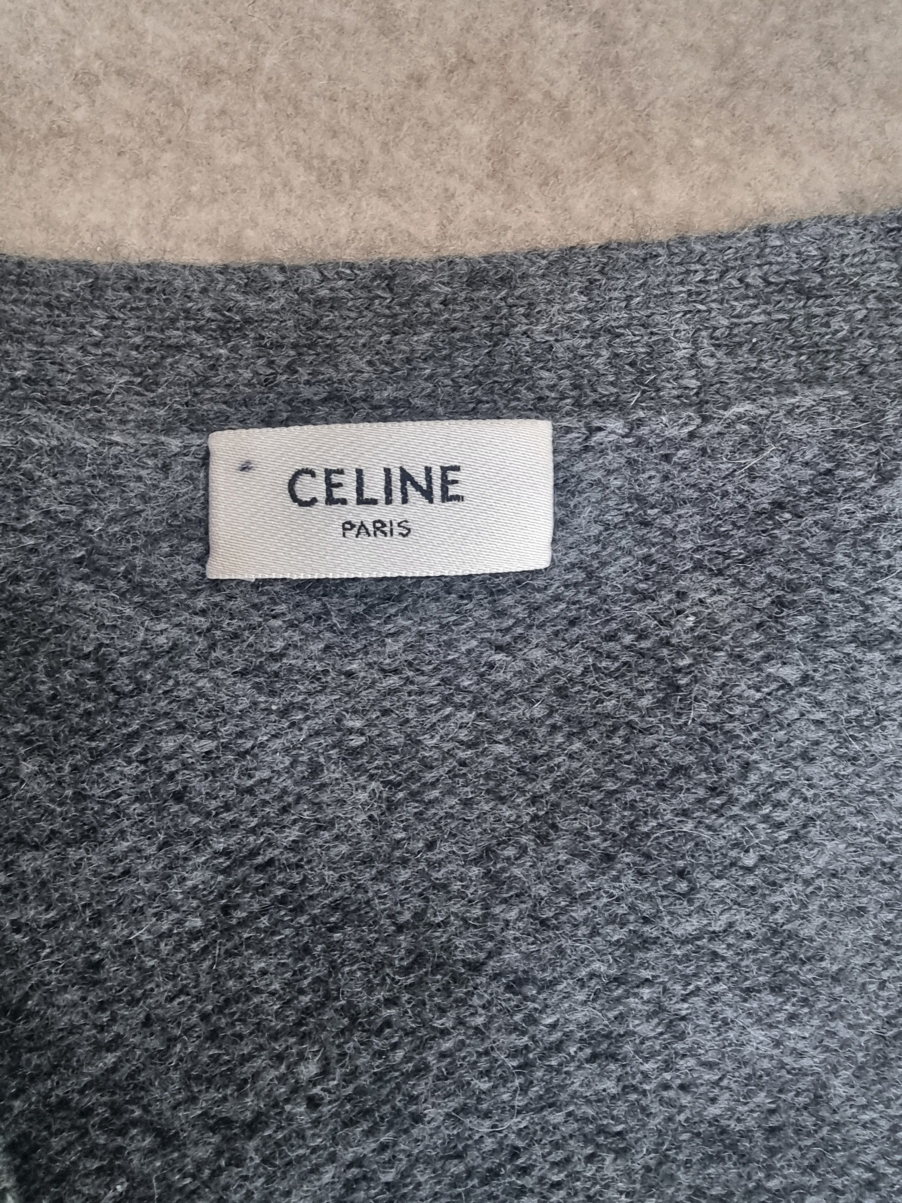 Celine Cardigan - Hedi Slimane Size US L / EU 52-54 / 3 - 3 Thumbnail