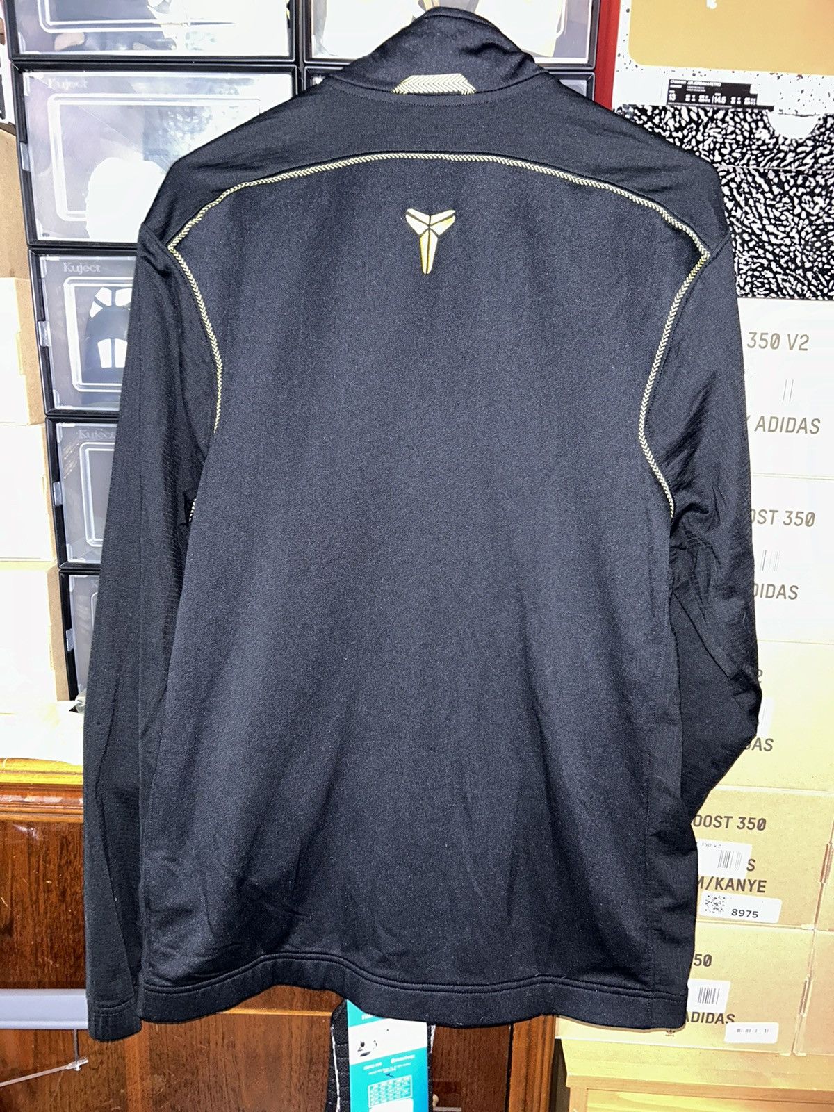 Nike Nike Men’s Black Yellow Kobe Bryant Mamba Full Zip Jacket Size US M / EU 48-50 / 2 - 5 Thumbnail