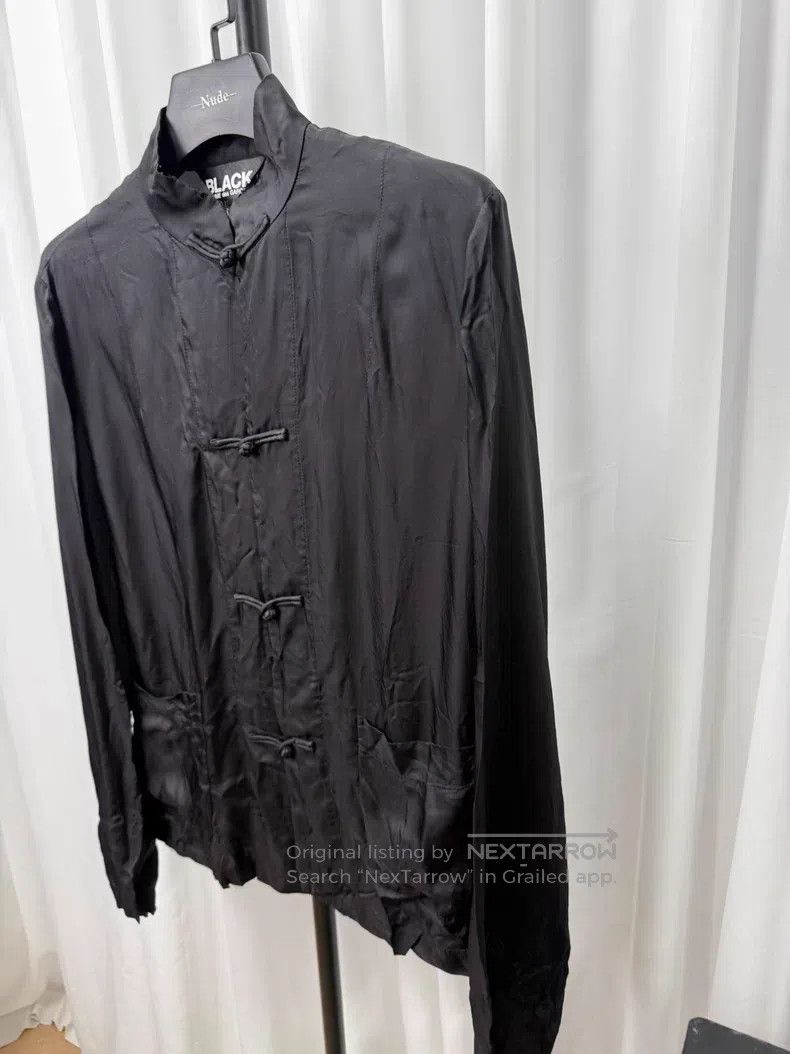 Comme des Garcons Comme Des Garcons Embroidered Snap Silk Jacket Size L / US 10 / IT 46 - 4 Thumbnail