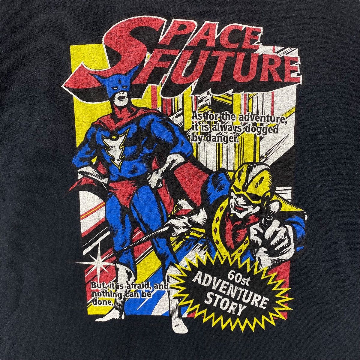 Vintage Vintage 90's SPACE FUTURE American Comics Promo Tee Shirt Size US S / EU 44-46 / 1 - 2 Thumbnail