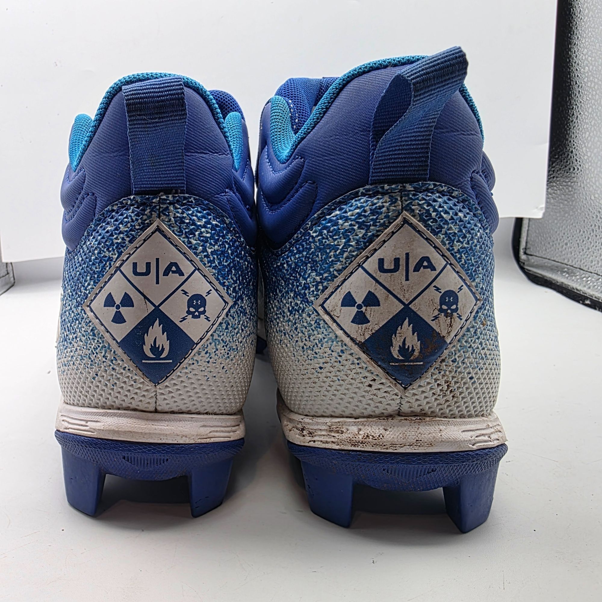 Under Armour Under Armour Spotlight Franchise 2.0 Mens Size 10.5 Blue Whi Size US 10.5 / EU 43-44 - 5 Thumbnail