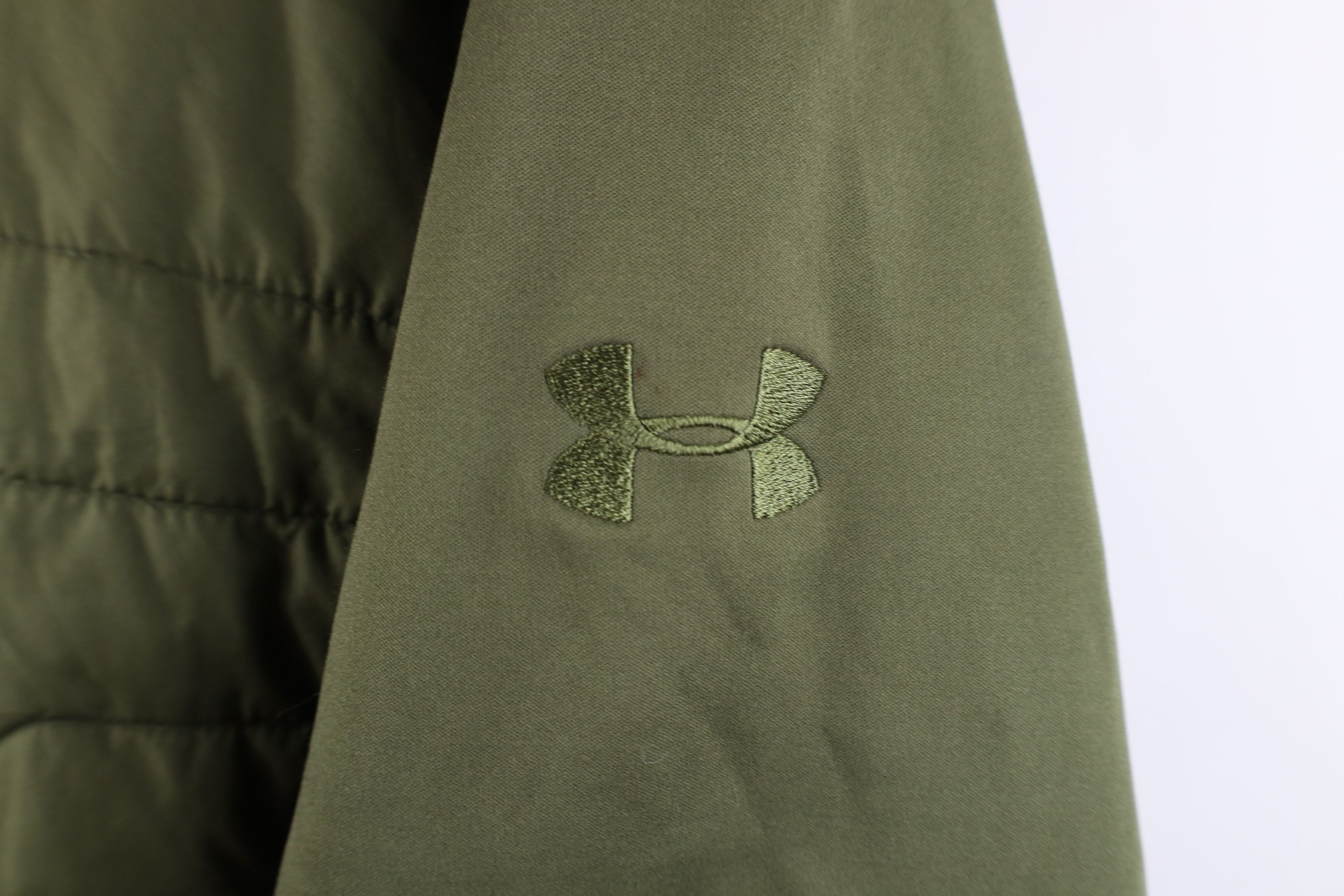 Under Armour × Vintage Under Armour Storm Infrared Cold Gear Hooded Jacket Green Size US L / EU 52-54 / 3 - 4 Thumbnail