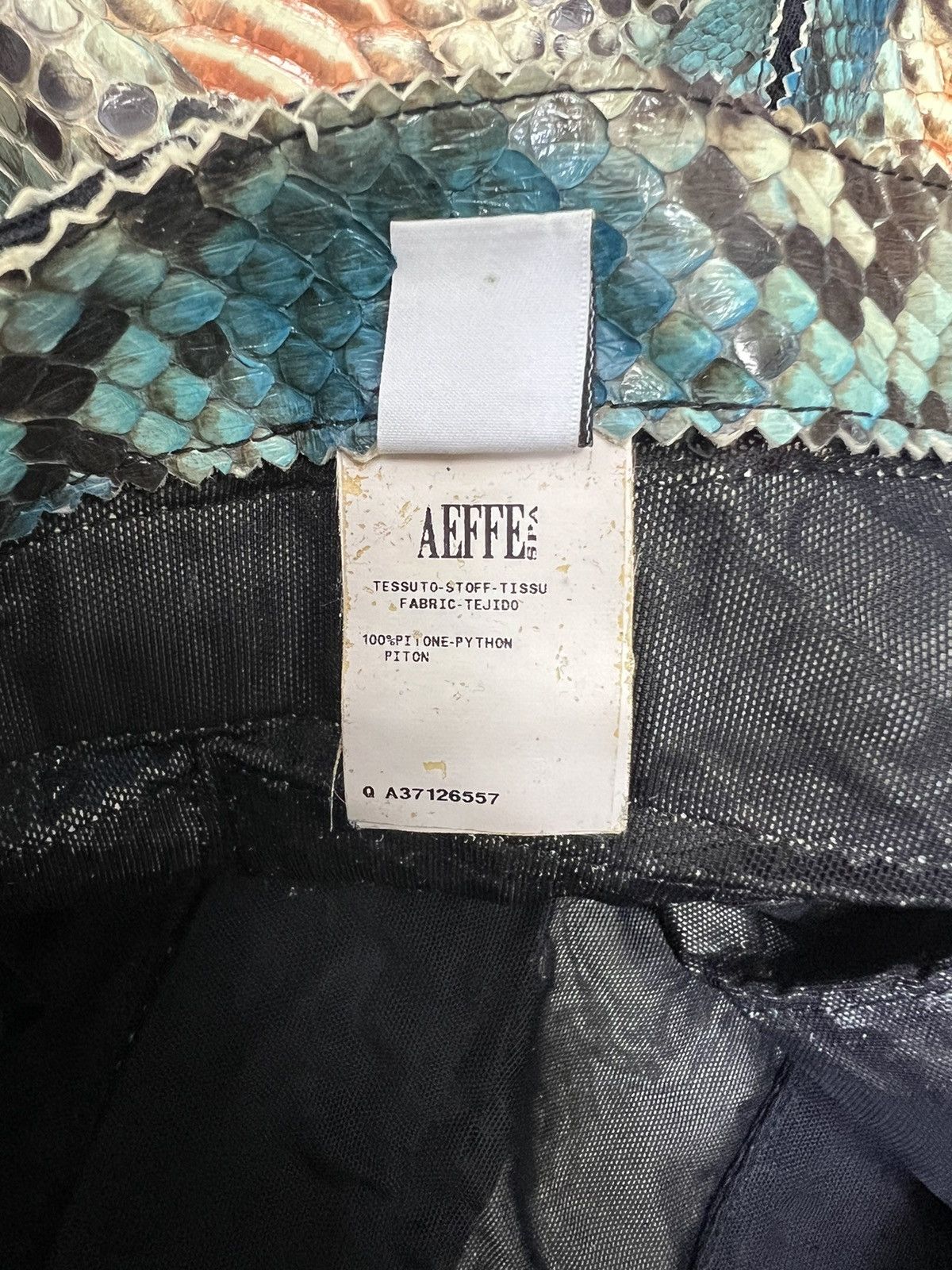 Jean Paul Gaultier Jean Paul Gaultier - S/S 2007 - Phyton Snake Skin Trousers Size US 30 / EU 46 - 19 Thumbnail
