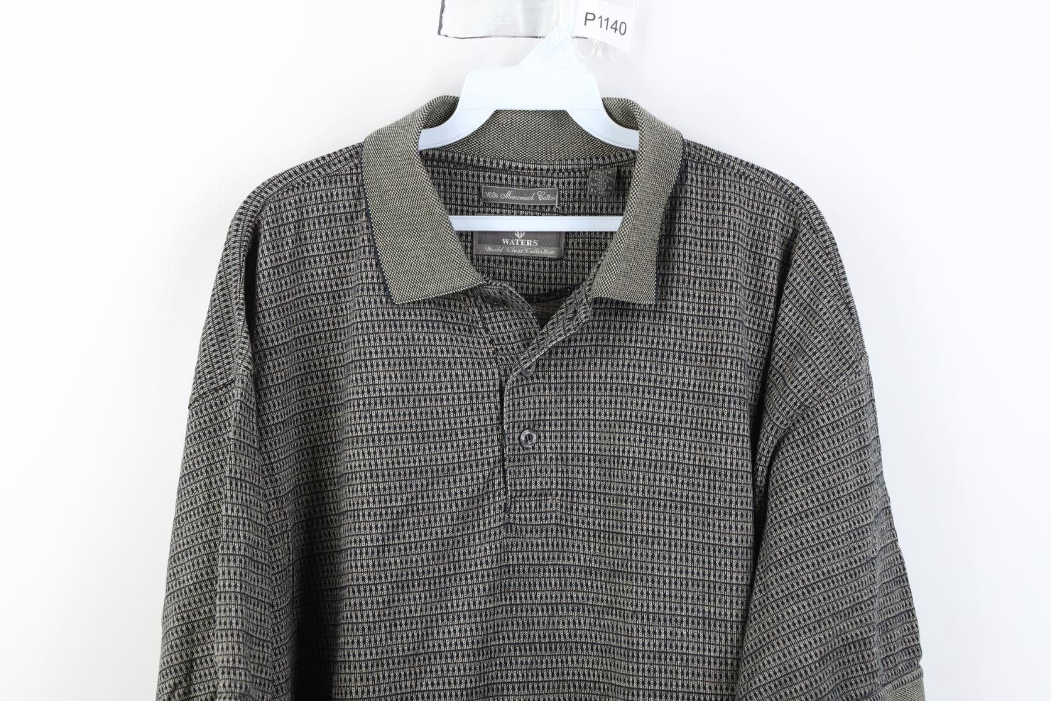 Vintage Vintage 90s Streetwear Knit Collared Golf Polo Shirt Size US XL / EU 56 / 4 - 2 Thumbnail